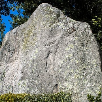 Deuxième menhir de Kerscaven à Penmarch