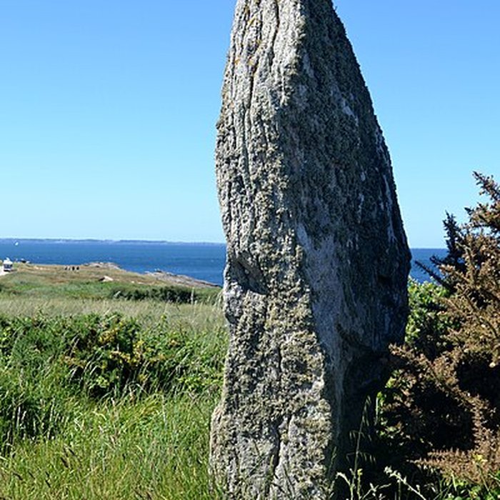 Photo de Deuxième menhir de Mané-Meur à Quiberon