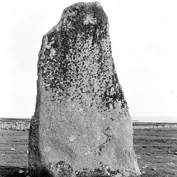 Deuxième menhir de Mané-Meur à Quiberon