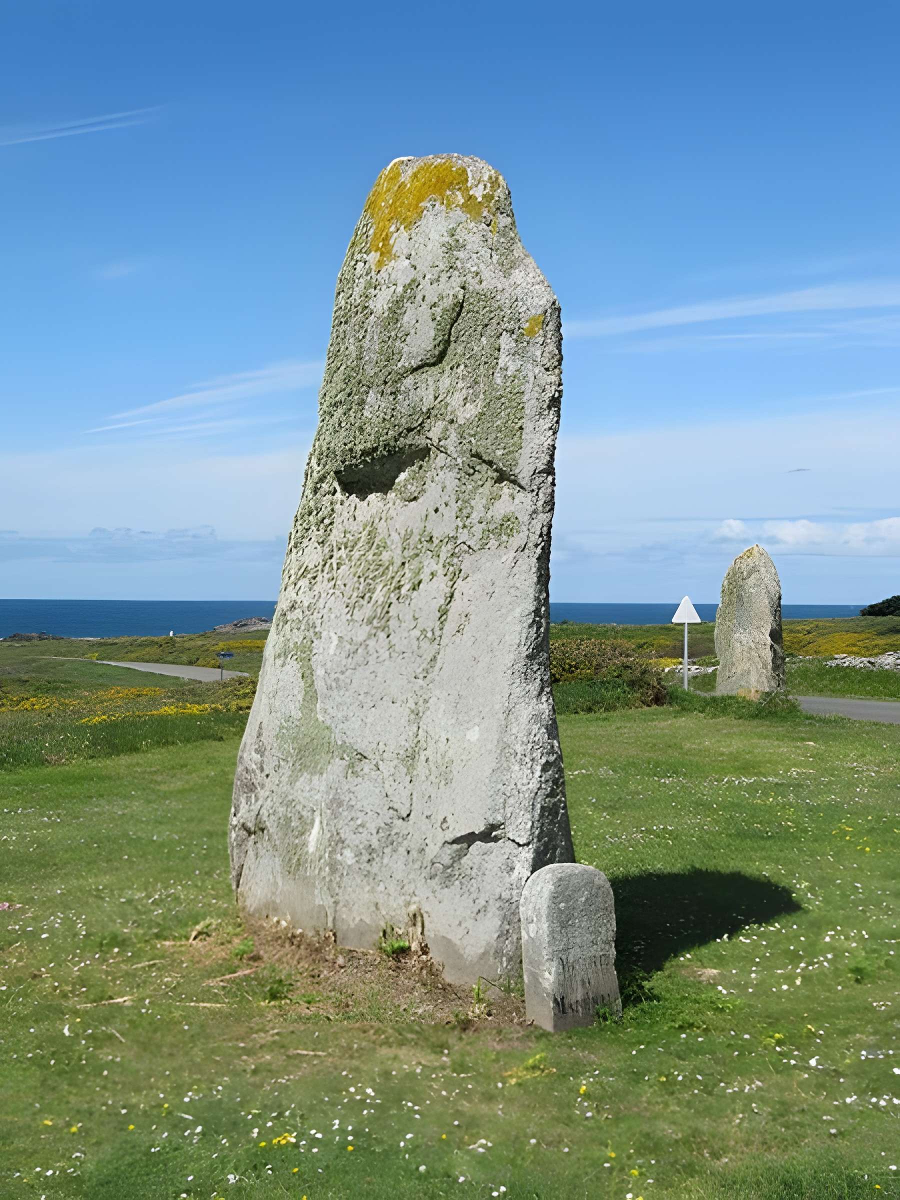 Deuxième menhir de Mané-Meur à Quiberon 