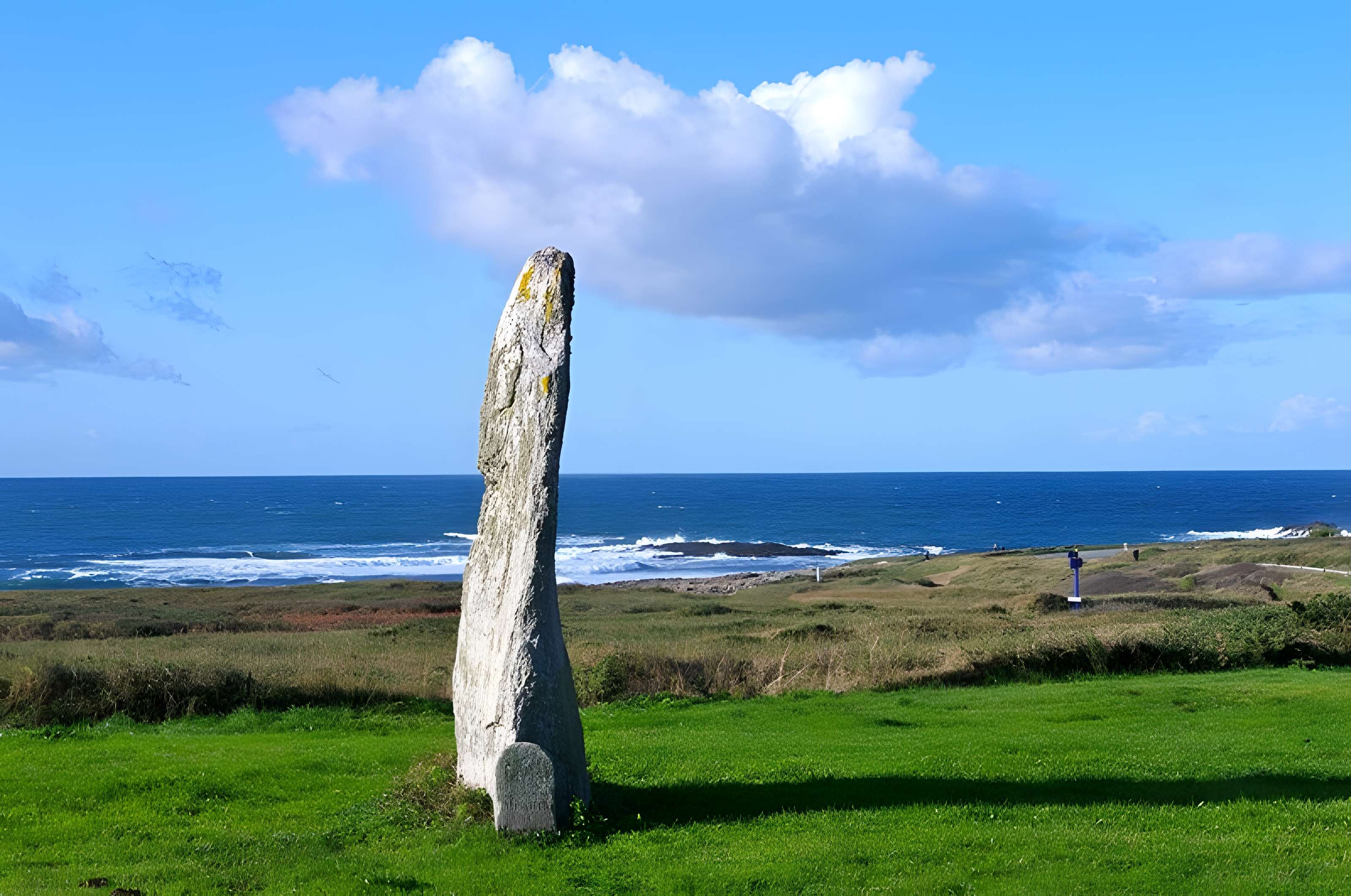 Deuxième menhir de Mané-Meur à Quiberon