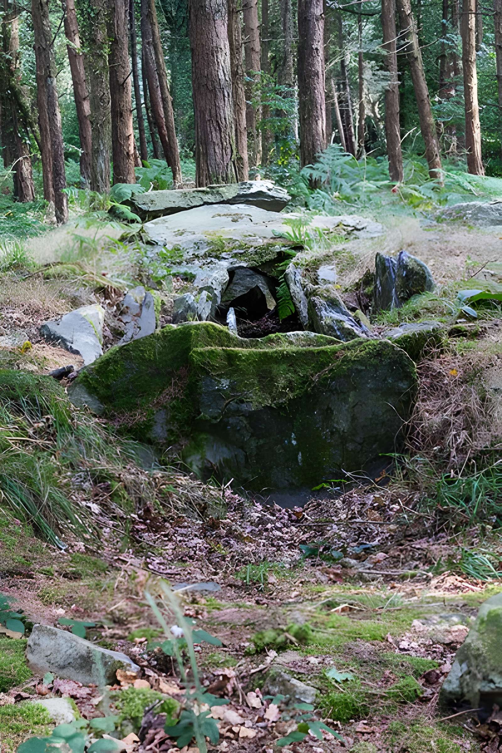Dolmen de Corn-er-Houët à Caurel