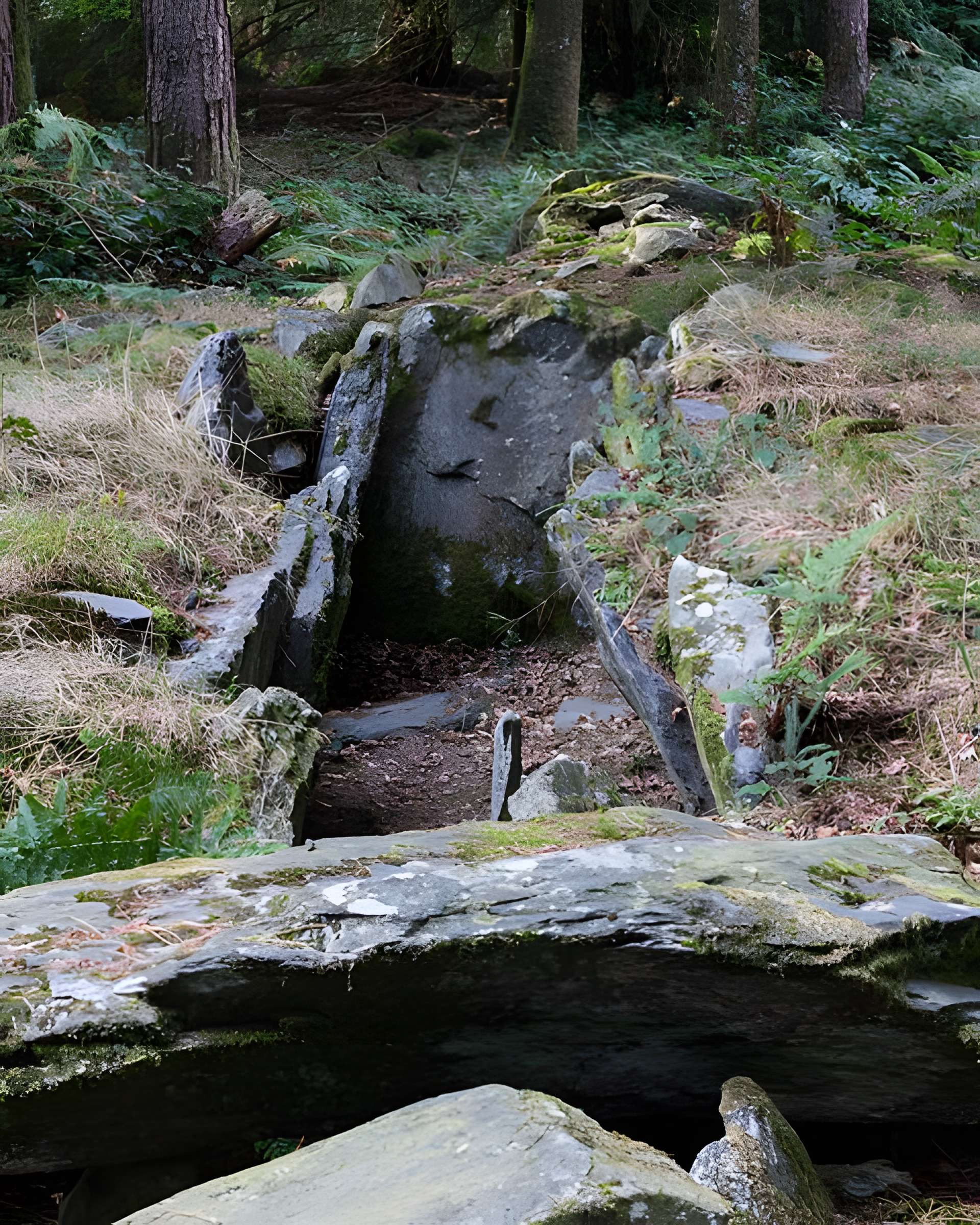 Dolmen de Corn-er-Houët à Caurel