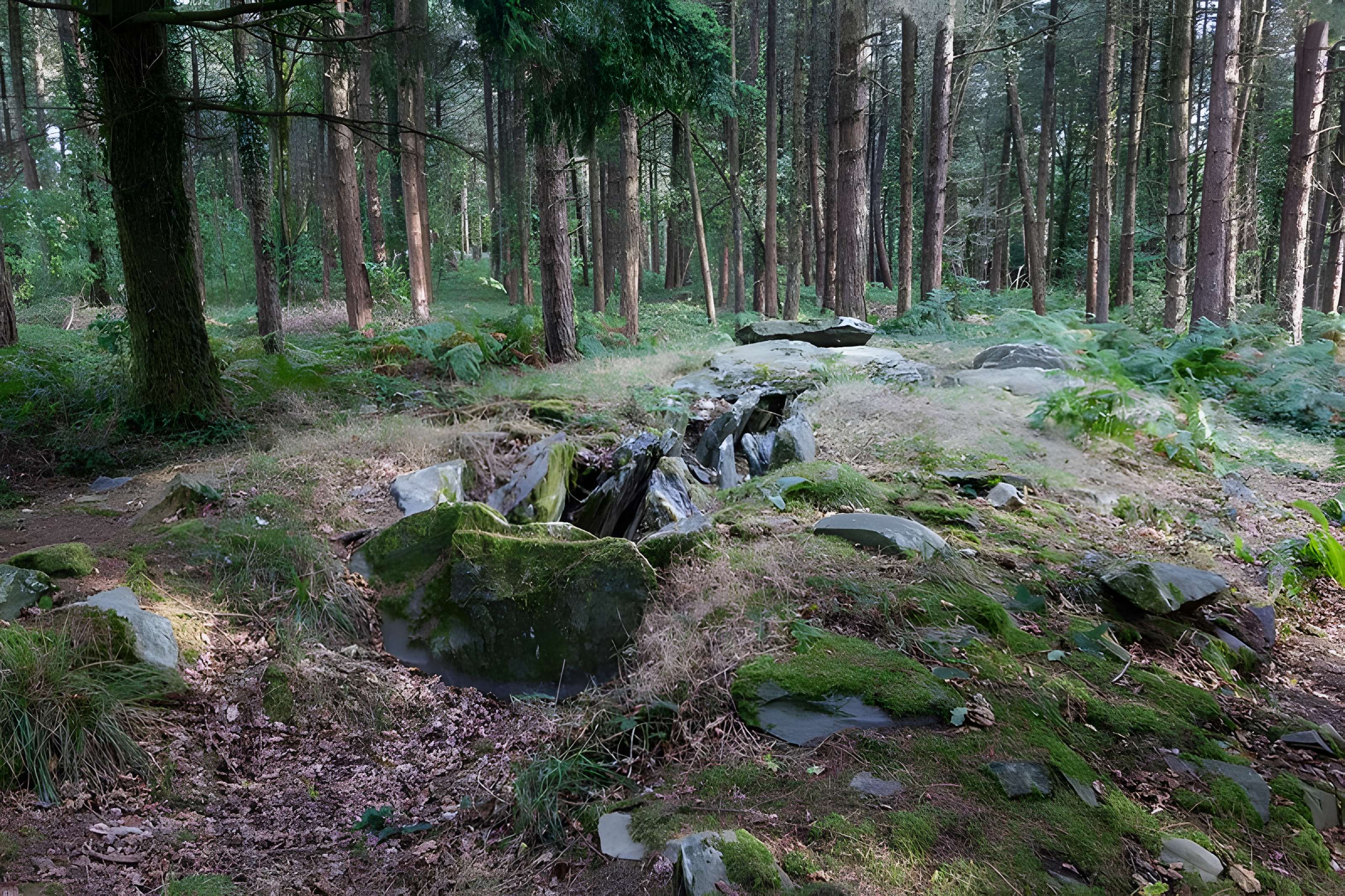 Dolmen de Corn-er-Houët à Caurel