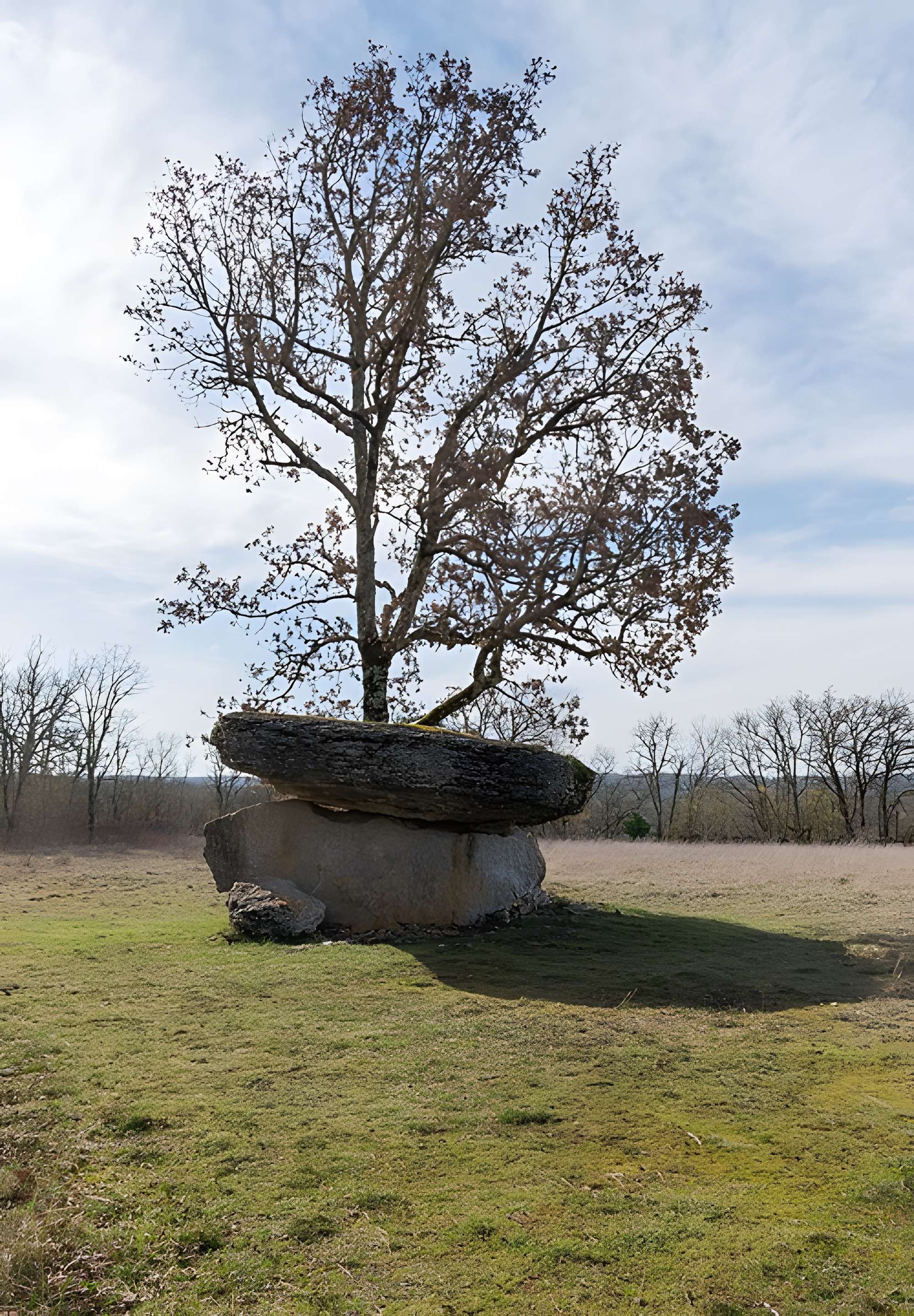Dolmen de Ferrières-Haut à Limogne-en-Quercy