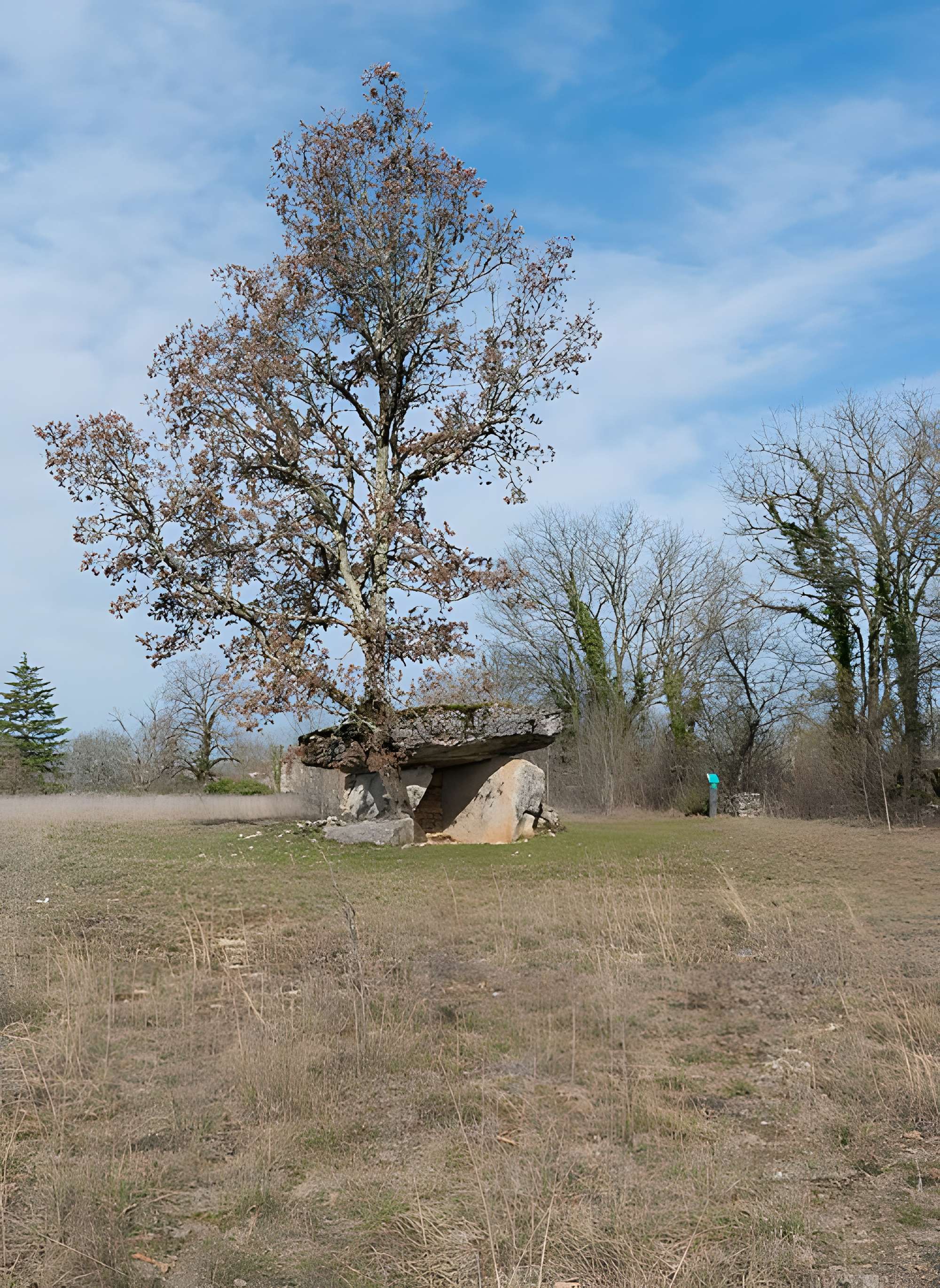 Dolmen de Ferrières-Haut à Limogne-en-Quercy