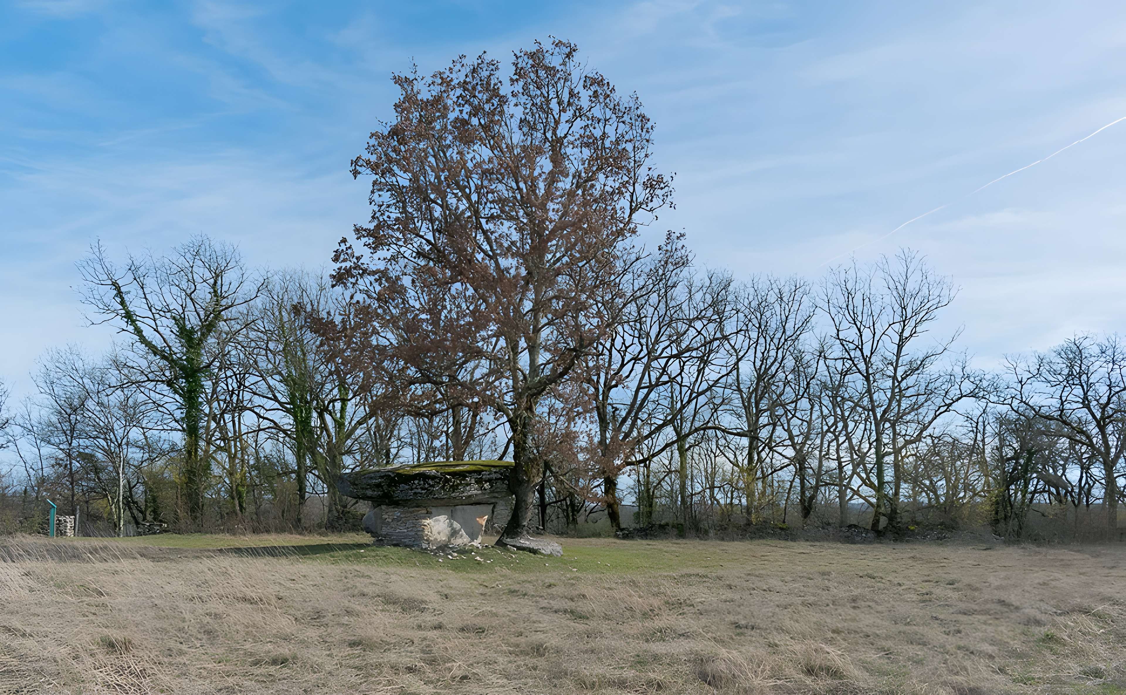 Dolmen de Ferrières-Haut à Limogne-en-Quercy