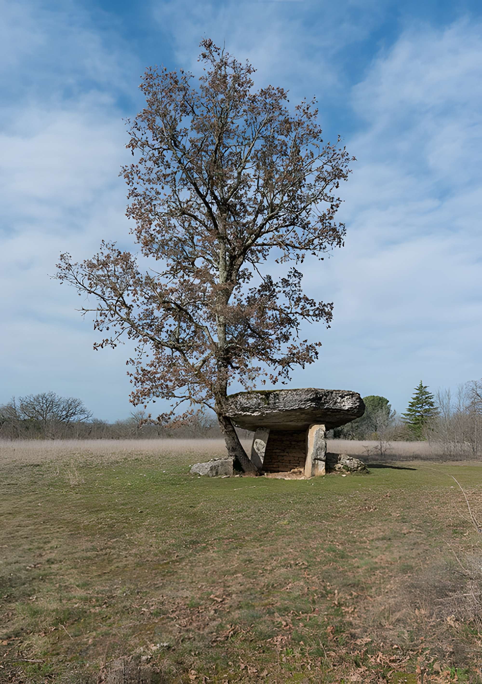 Dolmen de Ferrières-Haut à Limogne-en-Quercy