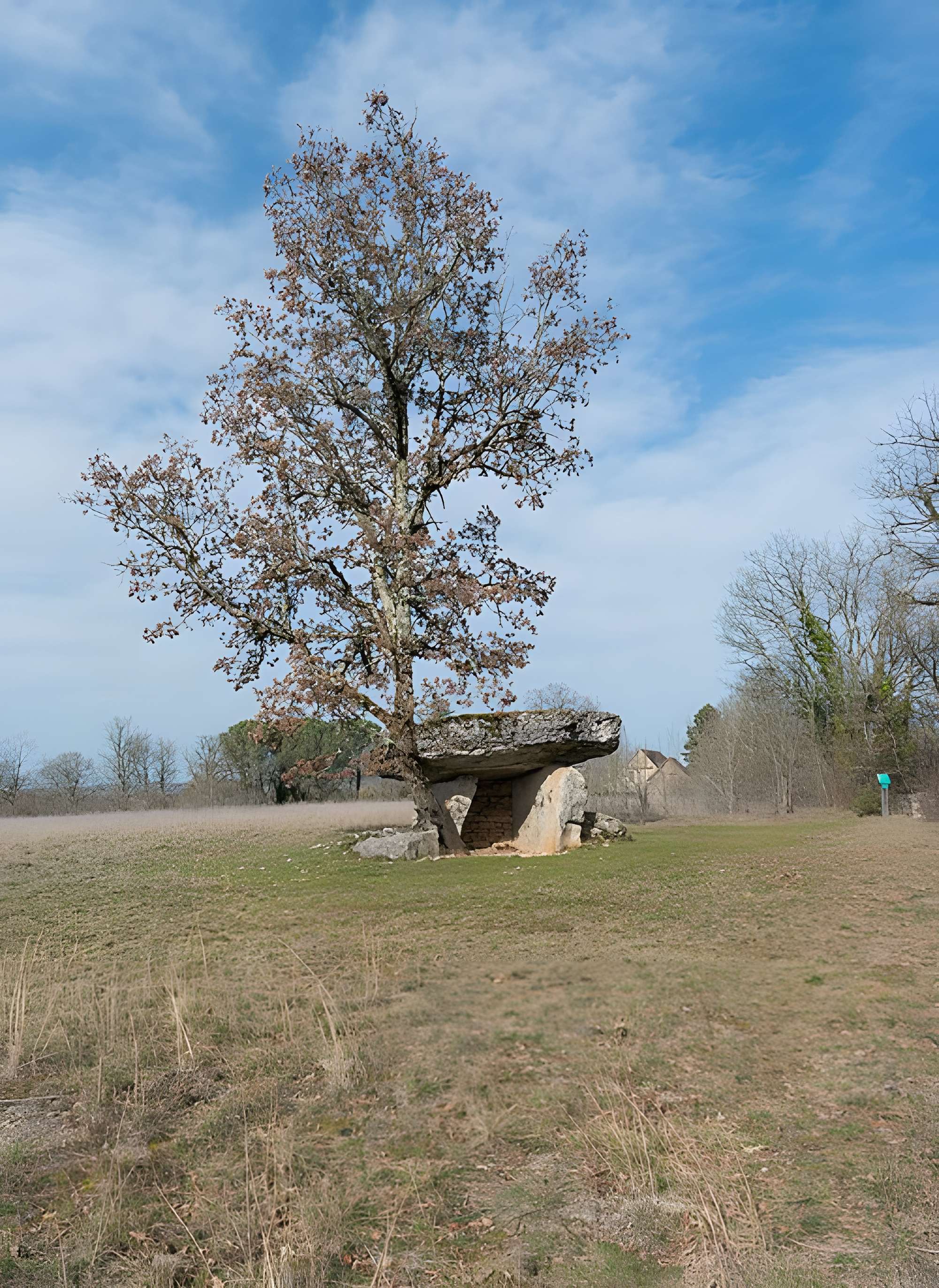 Dolmen de Ferrières-Haut à Limogne-en-Quercy