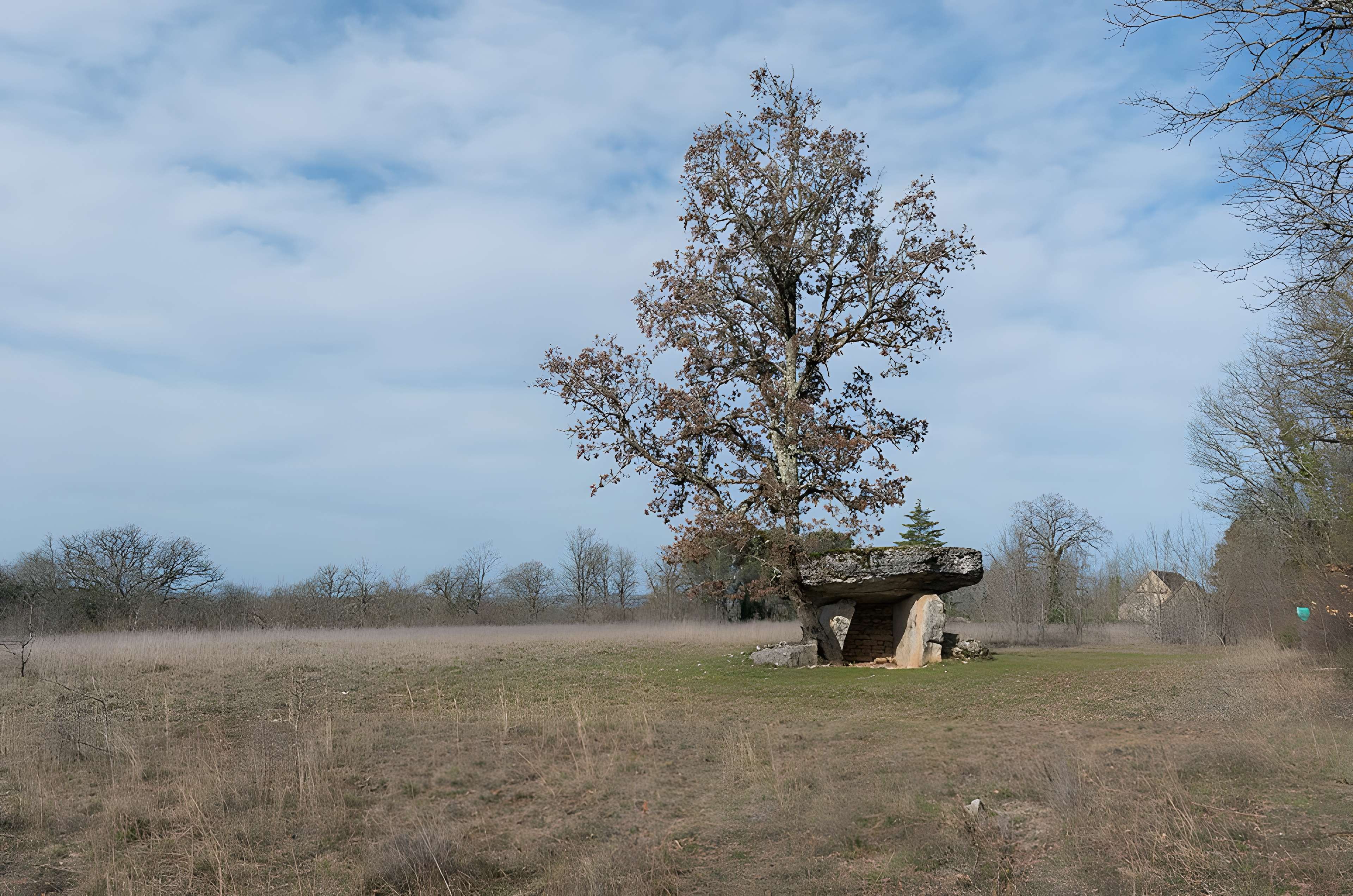 Dolmen de Ferrières-Haut à Limogne-en-Quercy