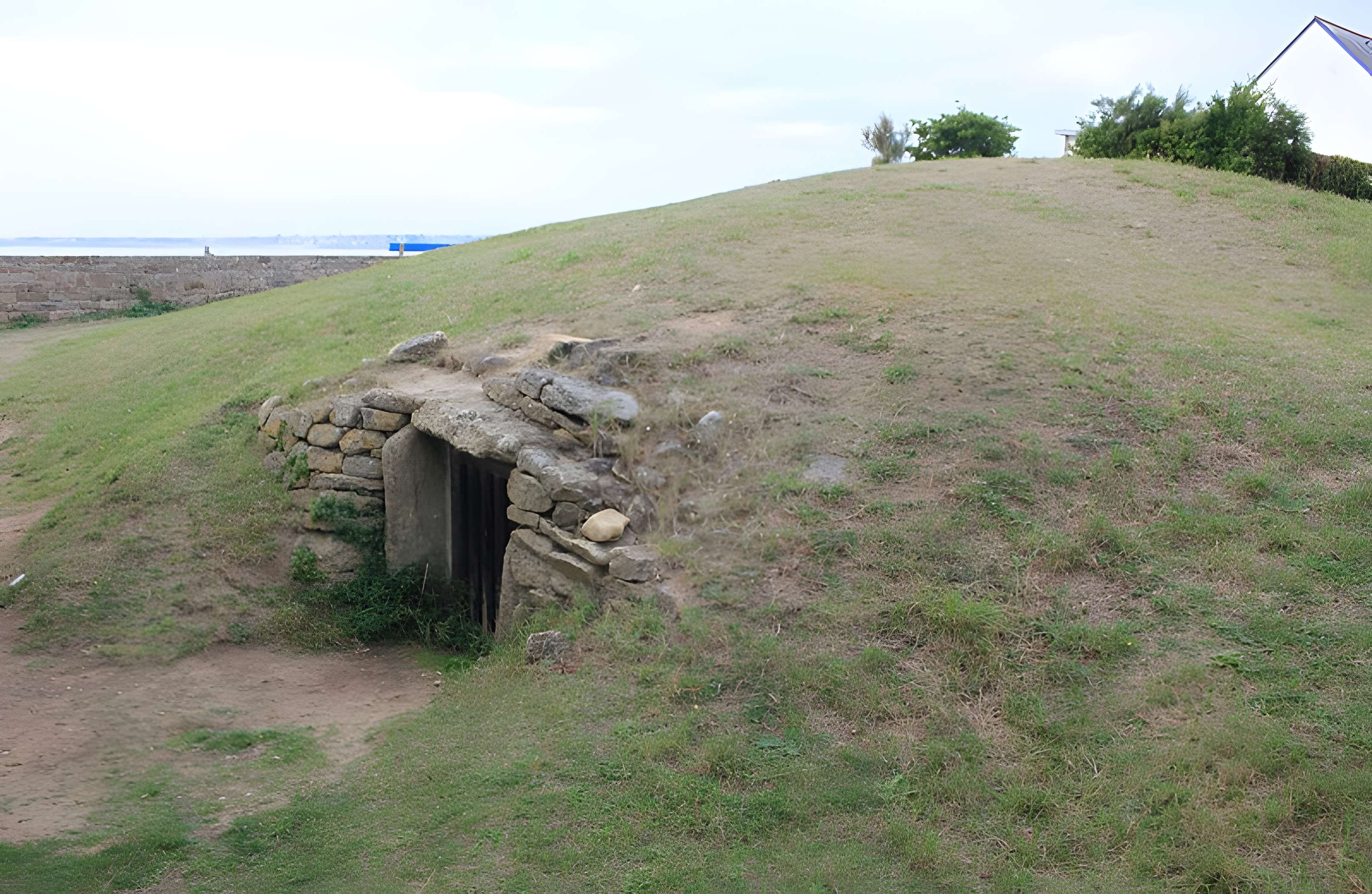 Dolmen à couloir sous tumulus