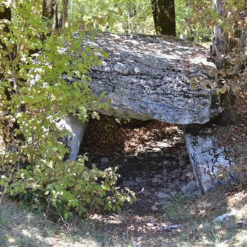 Dolmen de Joncas à Limogne-en-Quercy