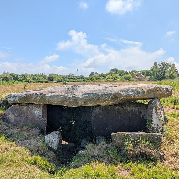 Photo de Dolmen et allée couverte de Kergünteil