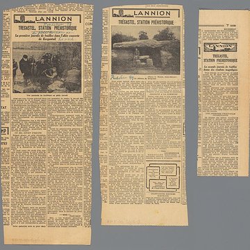 Dolmen et allée couverte de Kergünteil