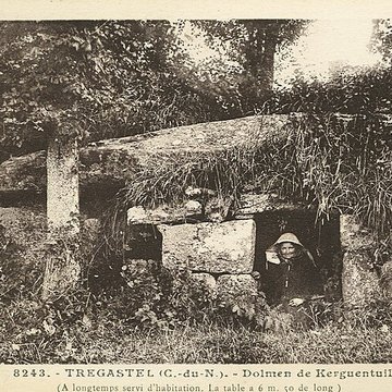 Dolmen et allée couverte de Kergünteil