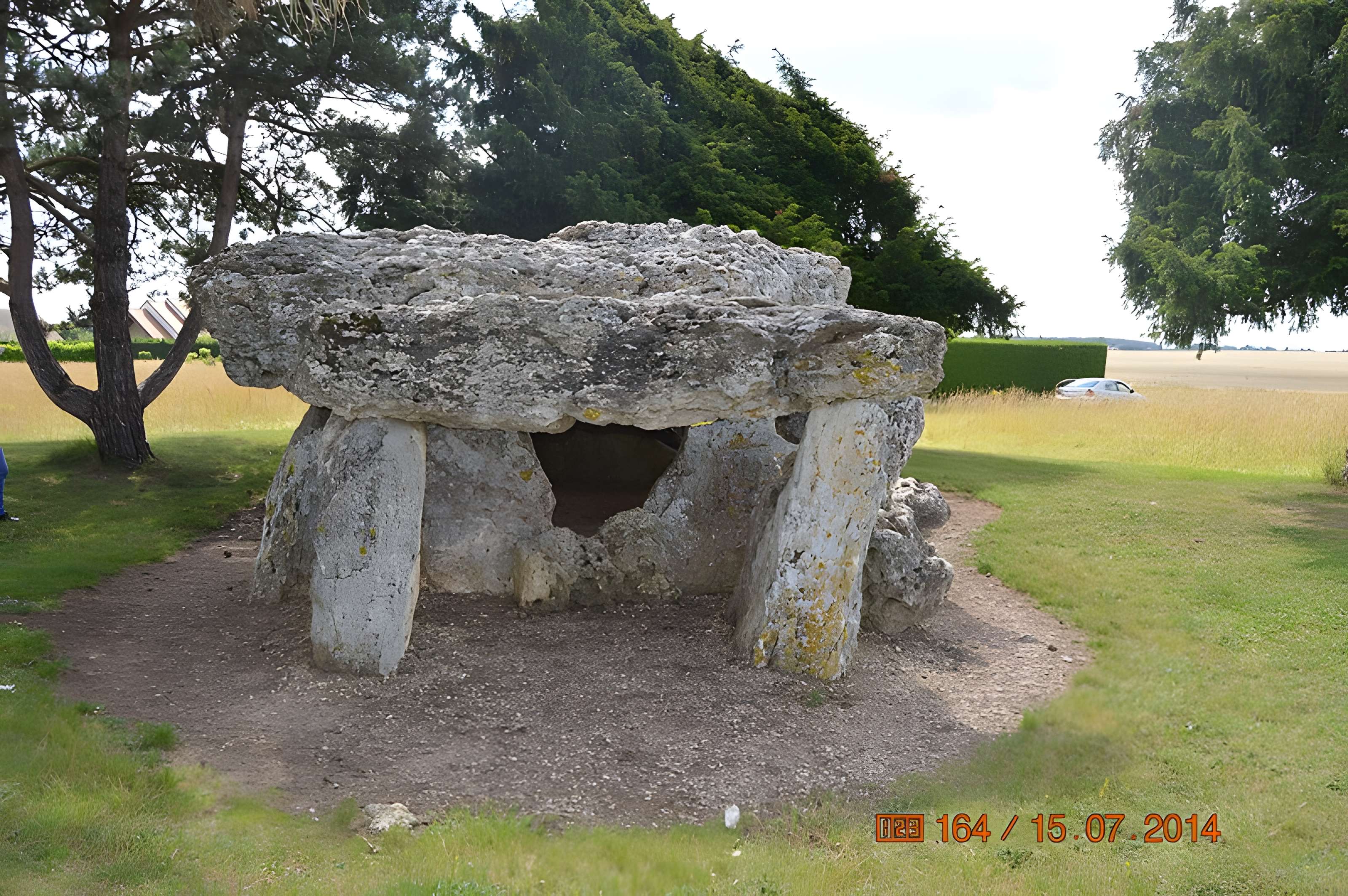 Dolmen de la Pierre Levée à La Chapelle-Vendômoise