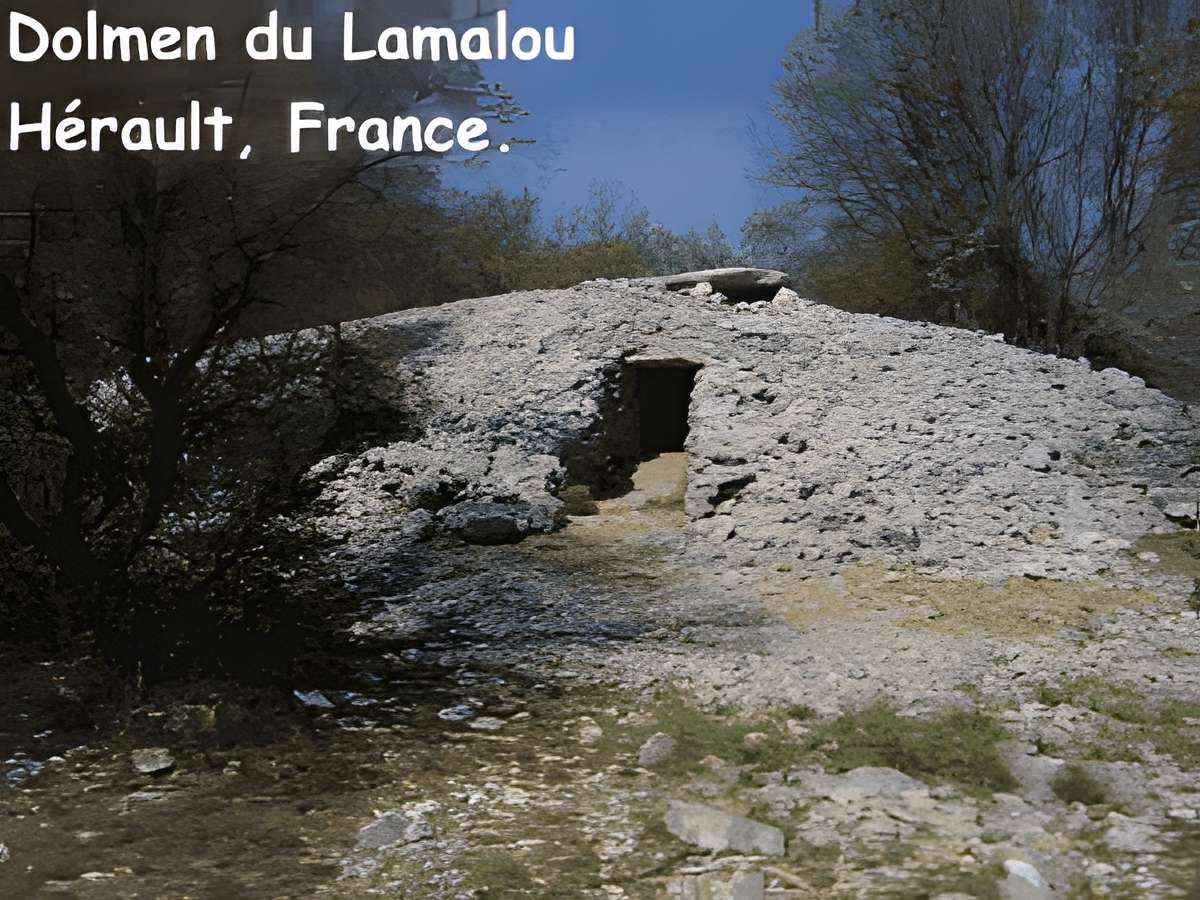 Dolmen de Lamalou à Rouet