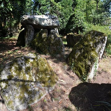 Dolmen de Lestriguiou à Plomeur