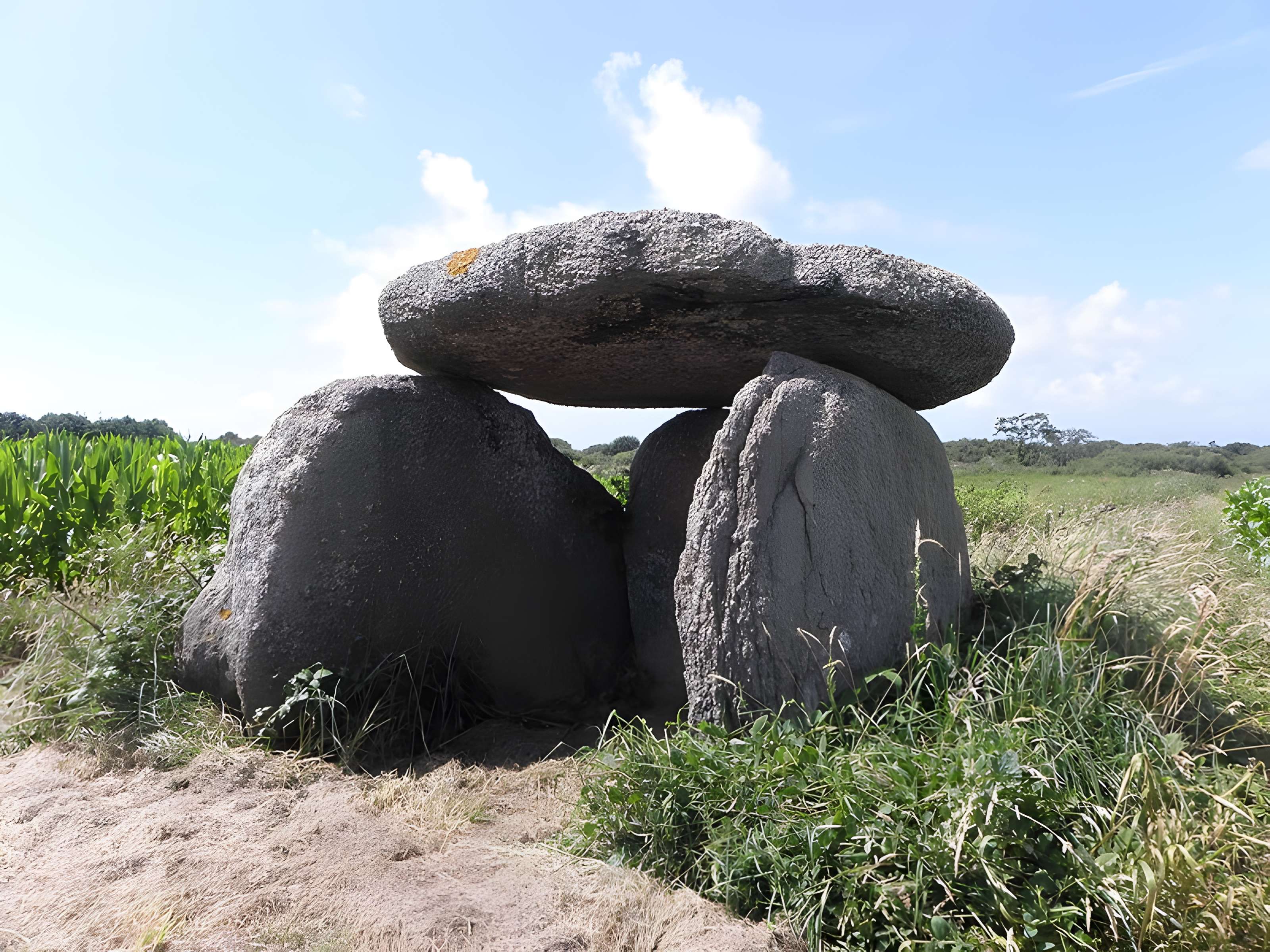 Dolmen de Mezou Poulyot à Porspoder 