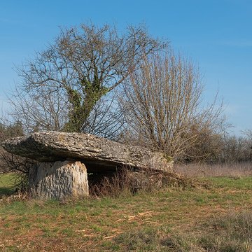 Dolmen de Pajot à Limogne-en-Quercy