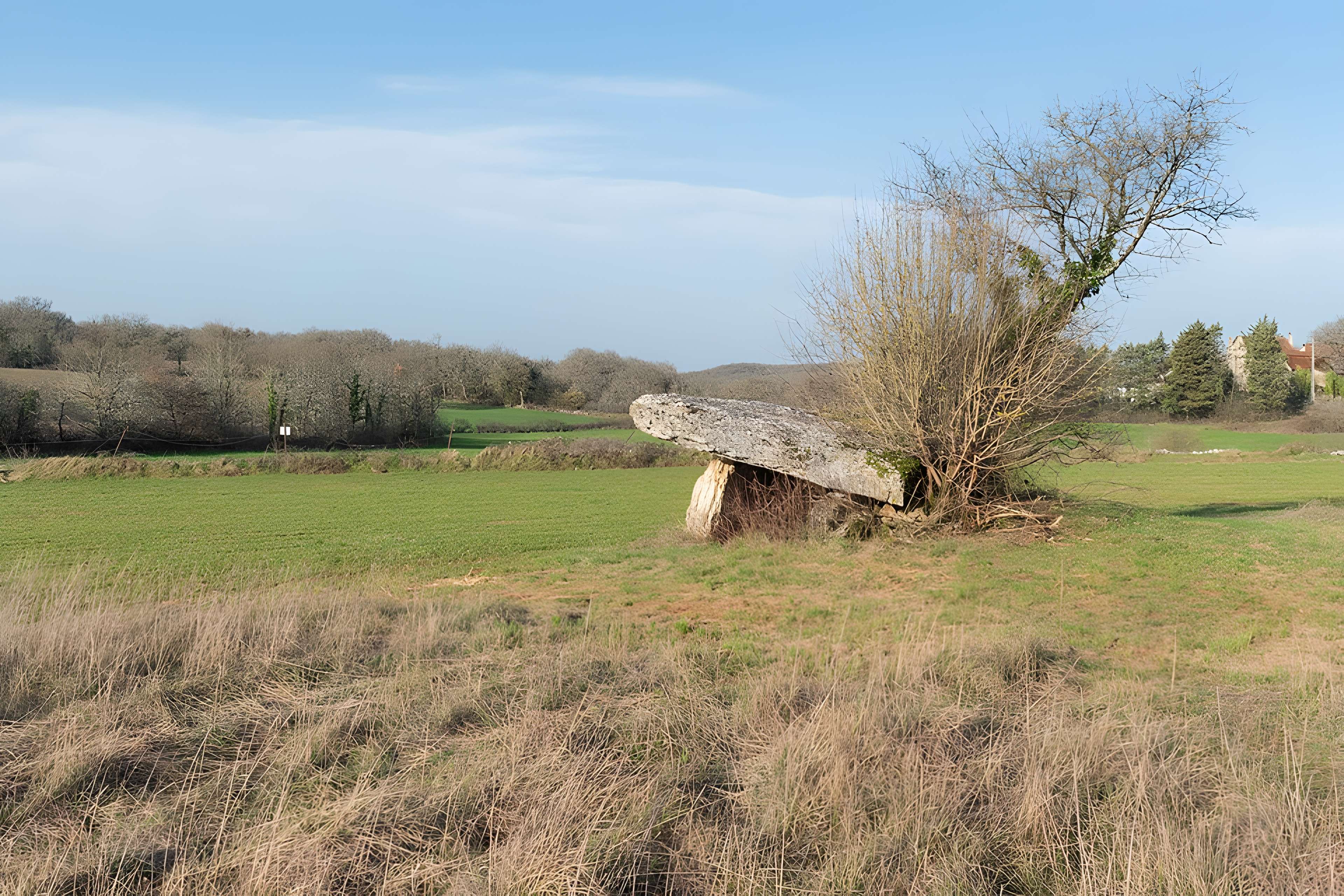 Dolmen de Pajot à Limogne-en-Quercy