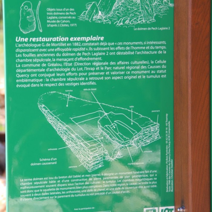 Photo de Dolmen de Pech Laglaire 2 à Gréalou
