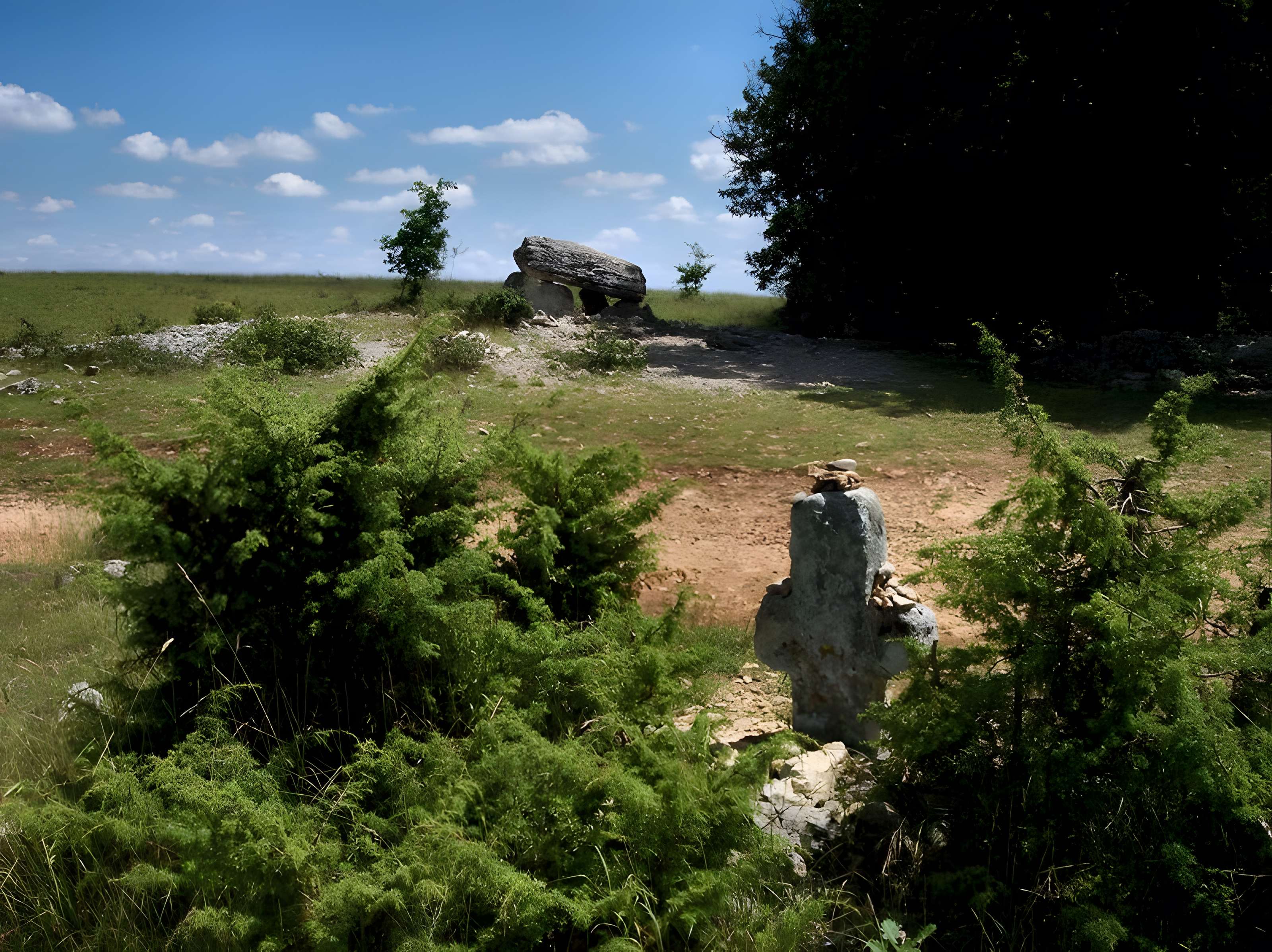 Dolmen de Pech Laglaire 2 à Gréalou