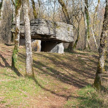 Dolmen de Pech-Lapeyre à Limogne-en-Quercy