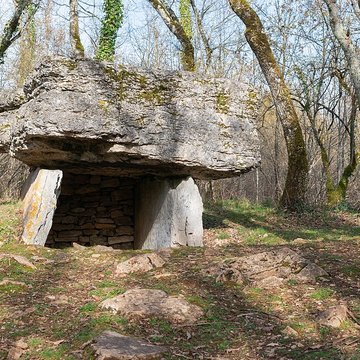 Dolmen de Pech-Lapeyre à Limogne-en-Quercy
