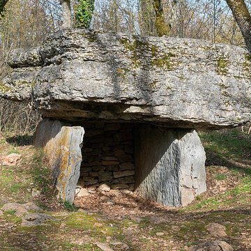 Dolmen de Pech-Lapeyre à Limogne-en-Quercy