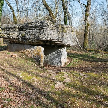 Dolmen de Pech-Lapeyre à Limogne-en-Quercy