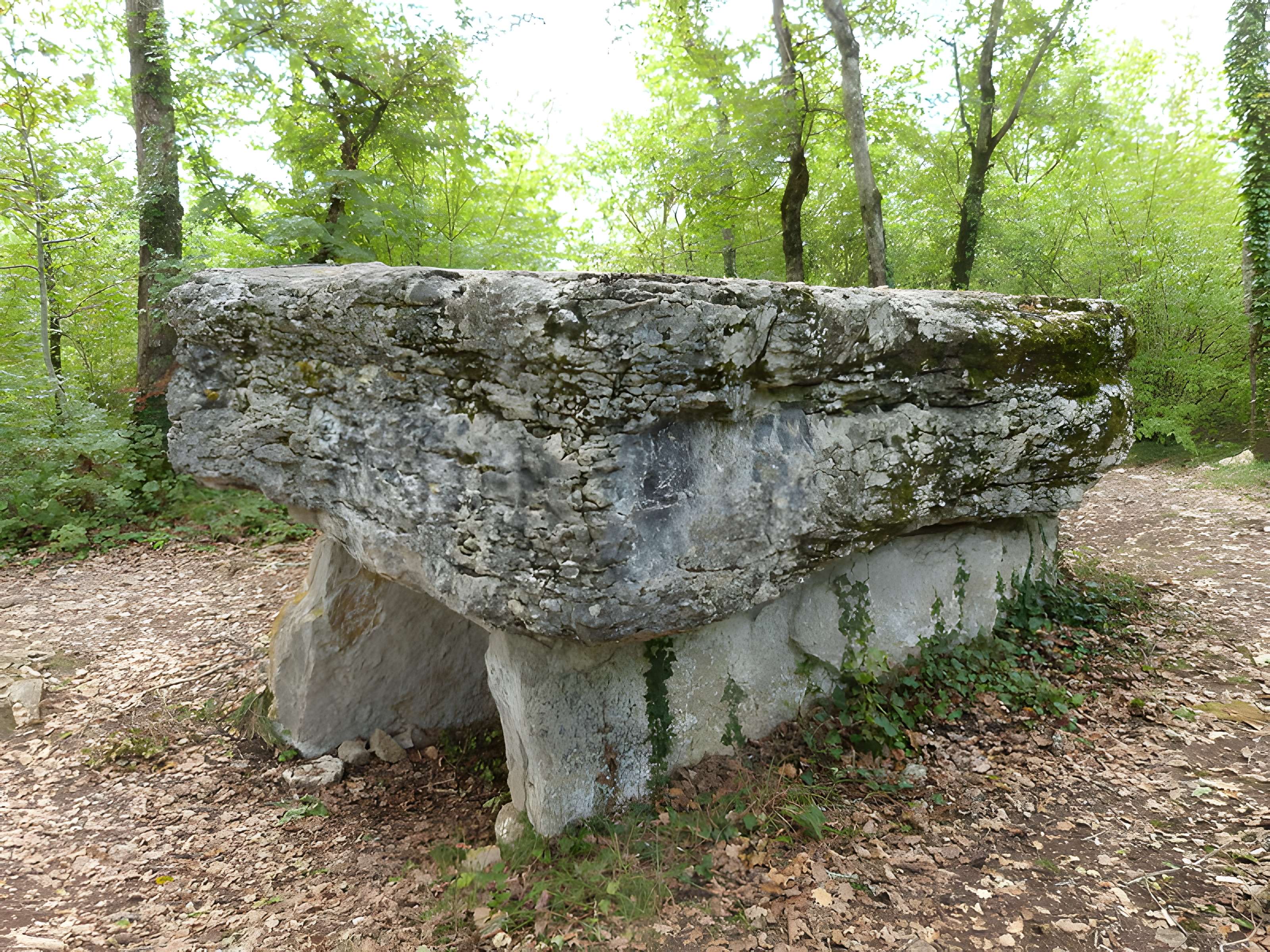 Dolmen de Pech-Lapeyre à Limogne-en-Quercy