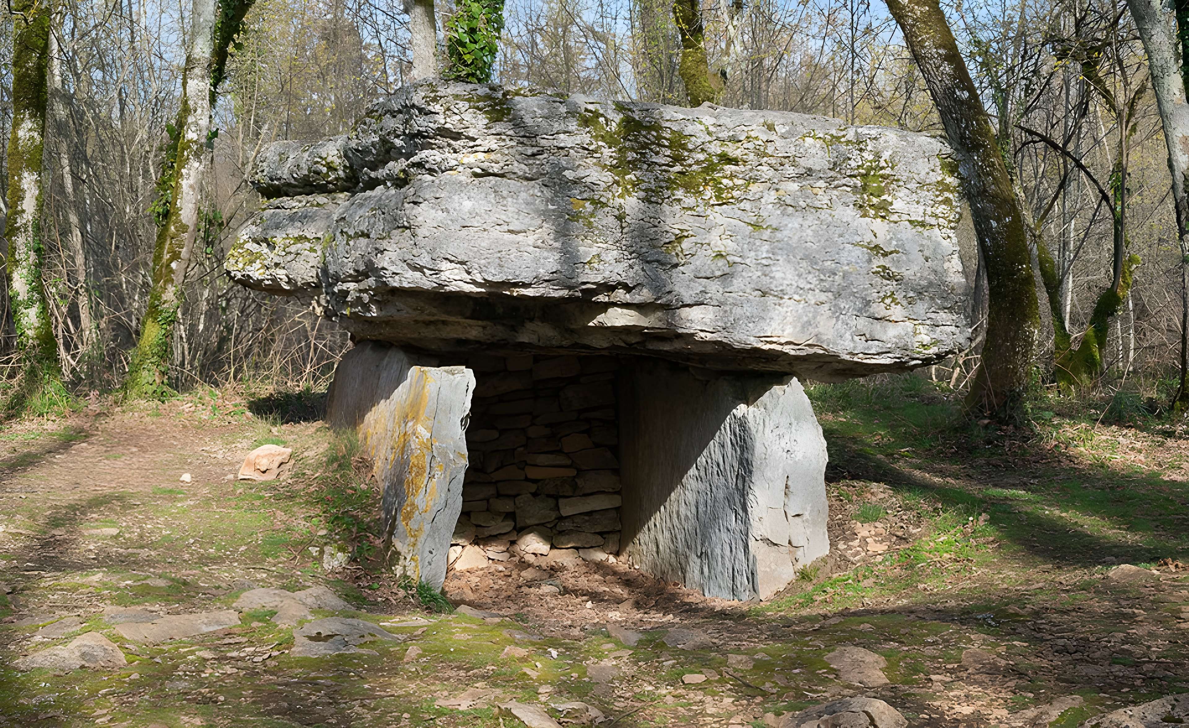 Dolmen de Pech-Lapeyre à Limogne-en-Quercy
