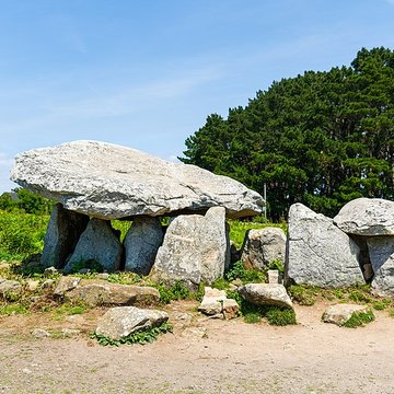 Dolmen de Penhap à lÎle-aux-Moines