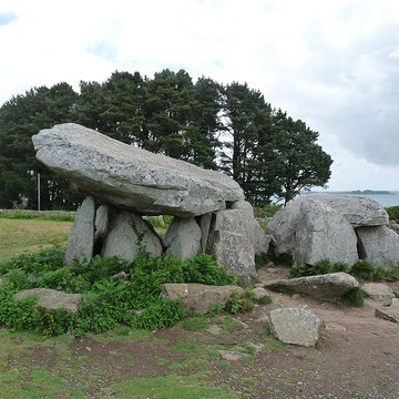 Dolmen de Penhap à lÎle-aux-Moines