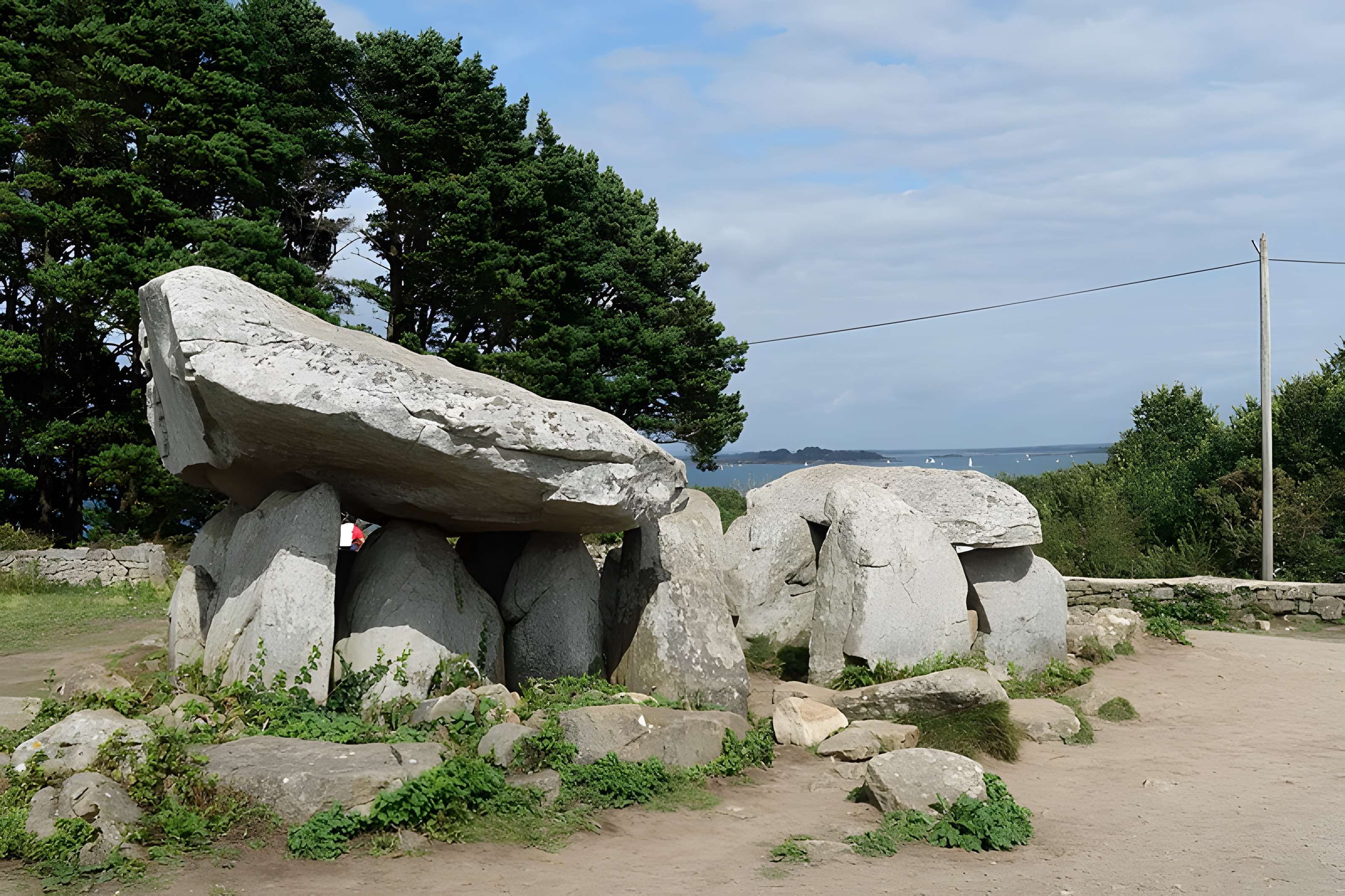 Dolmen de Penhap à l'Île-aux-Moines