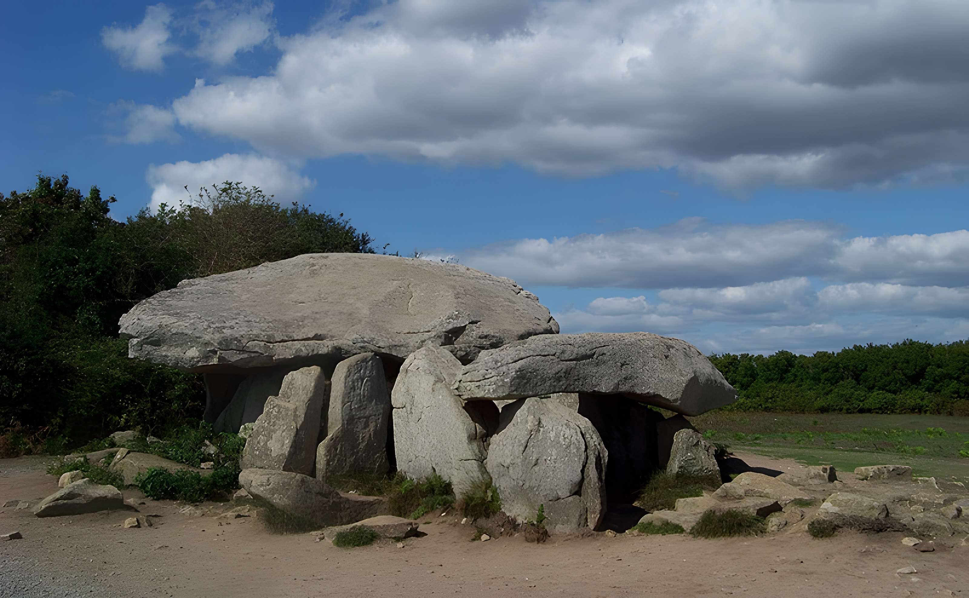 Dolmen de Penhap à l'Île-aux-Moines