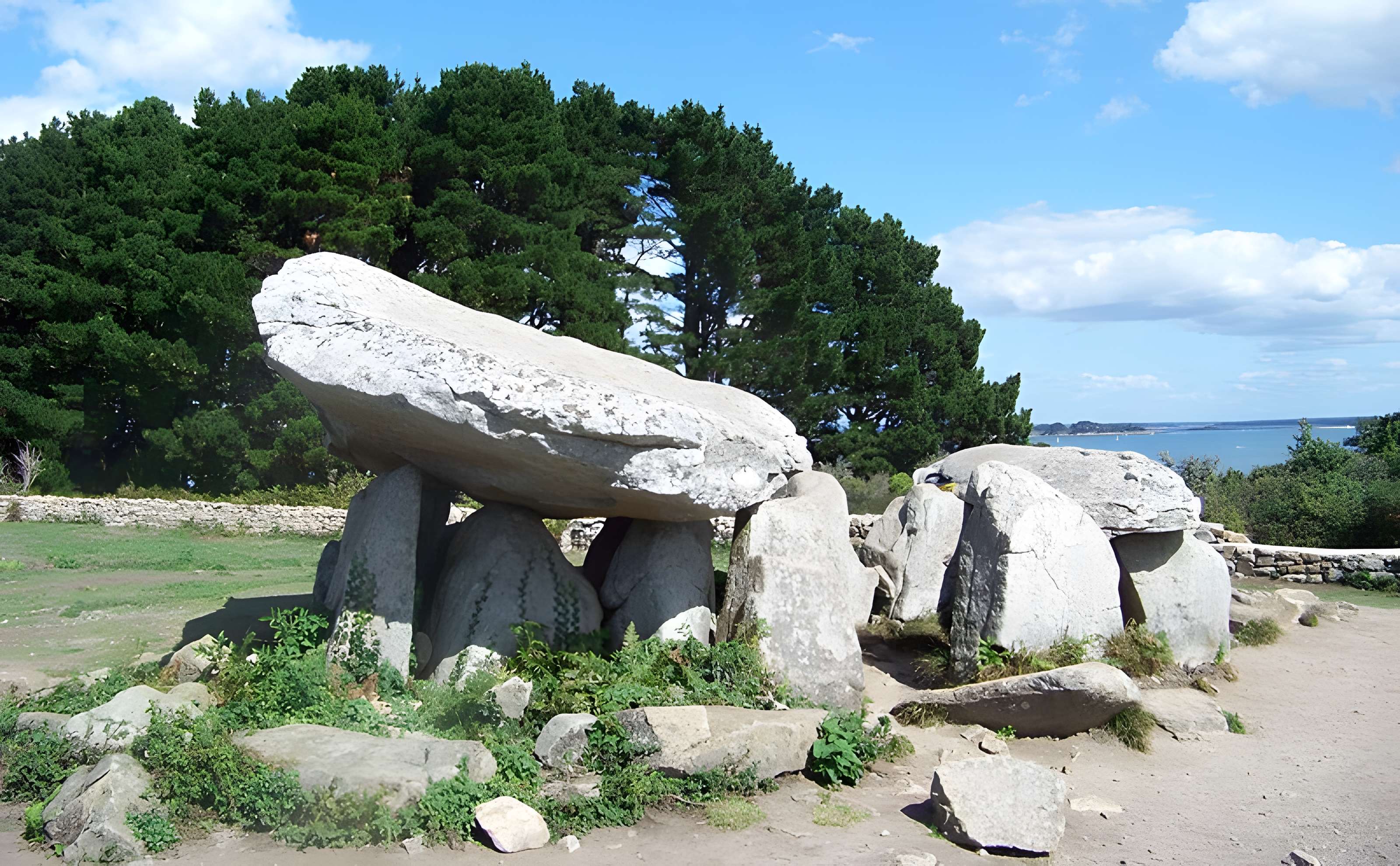 Dolmen de Penhap à l'Île-aux-Moines