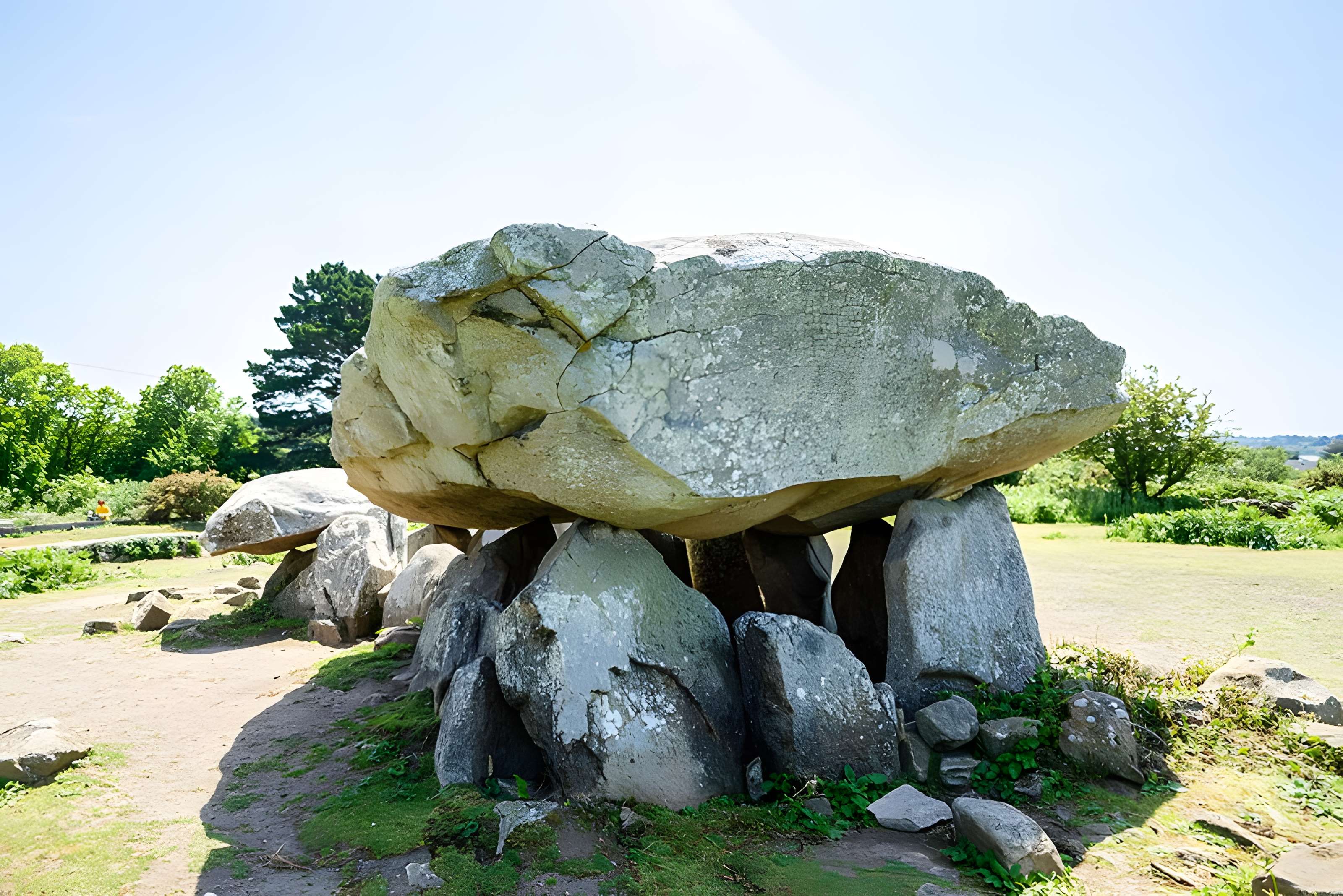Dolmen de Penhap à l'Île-aux-Moines