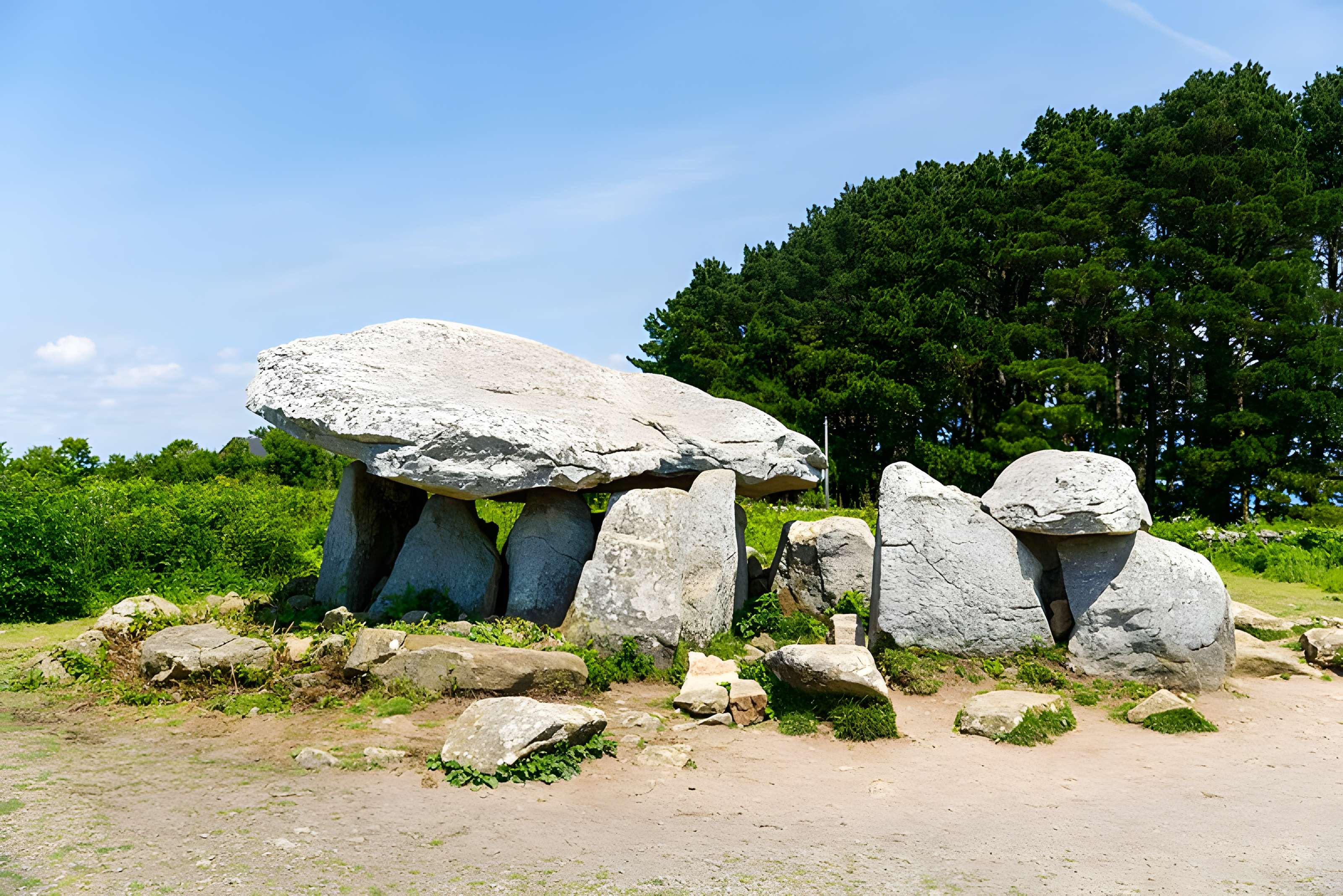 Dolmen de Penhap à l'Île-aux-Moines