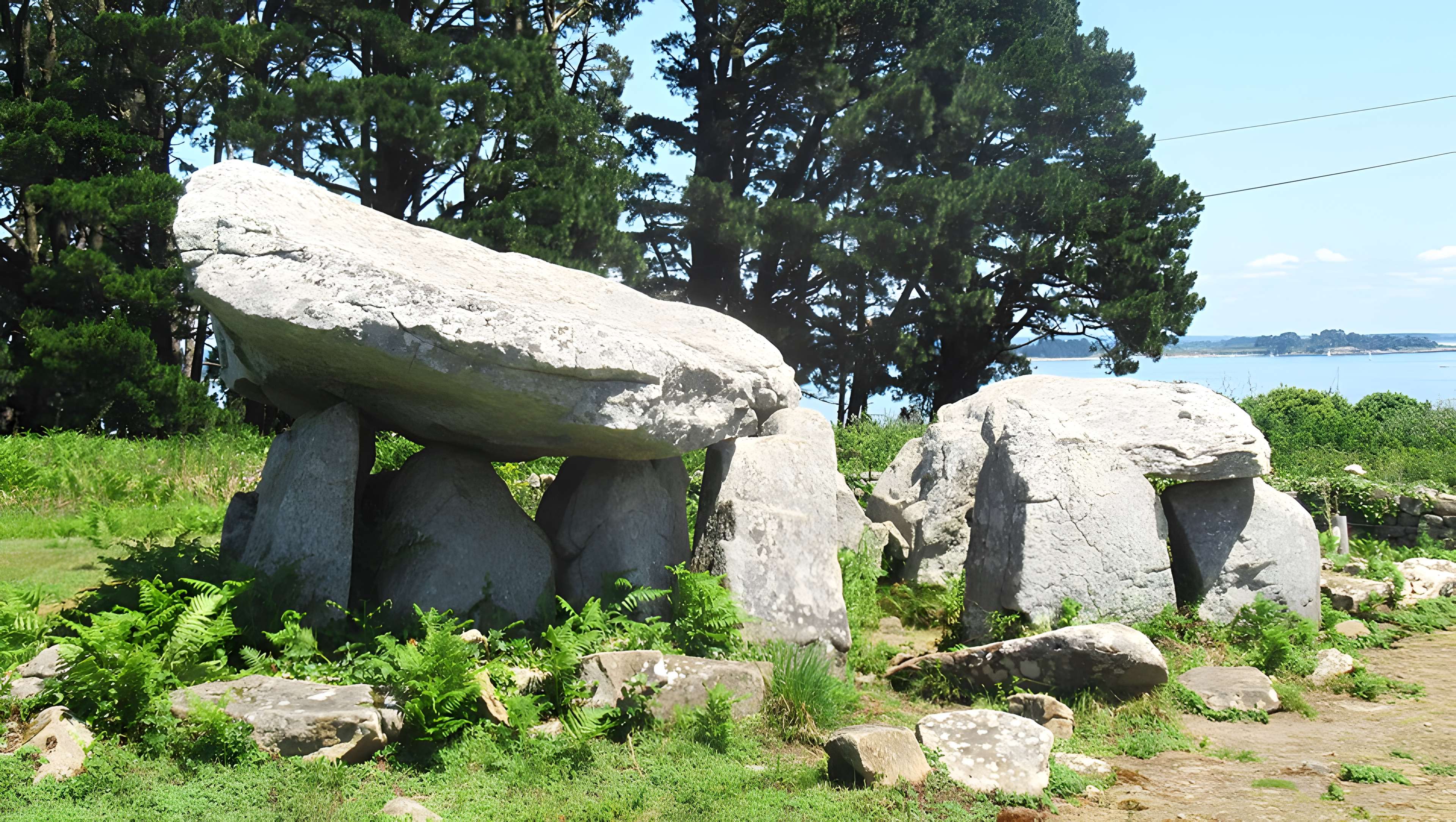 Dolmen de Penhap à l'Île-aux-Moines
