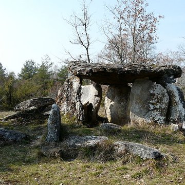 Dolmen de Peyrelevade à Paussac-et-Saint-Vivien