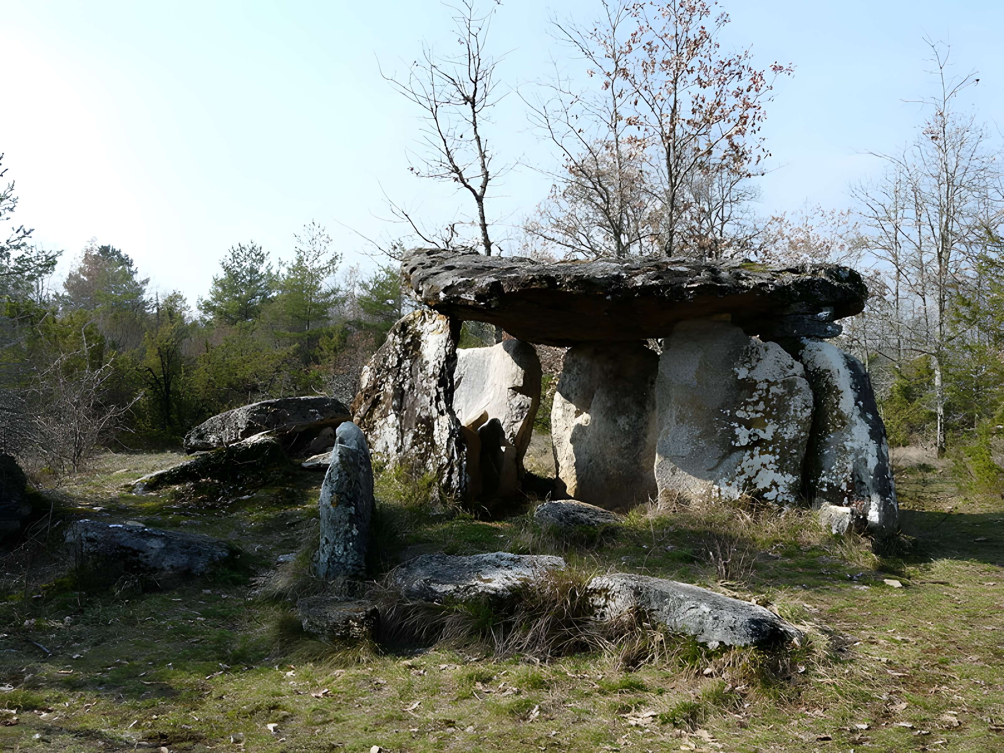 Dolmen de Peyrelevade à Paussac-et-Saint-Vivien