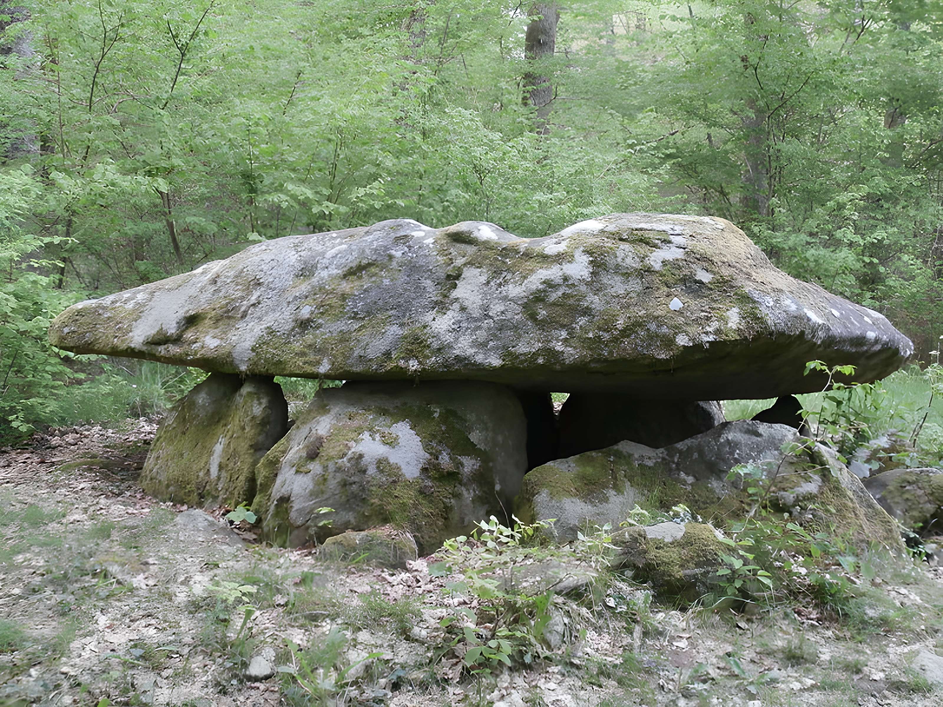 Dolmen de Ponsat à Saint-Georges-la-Pouge