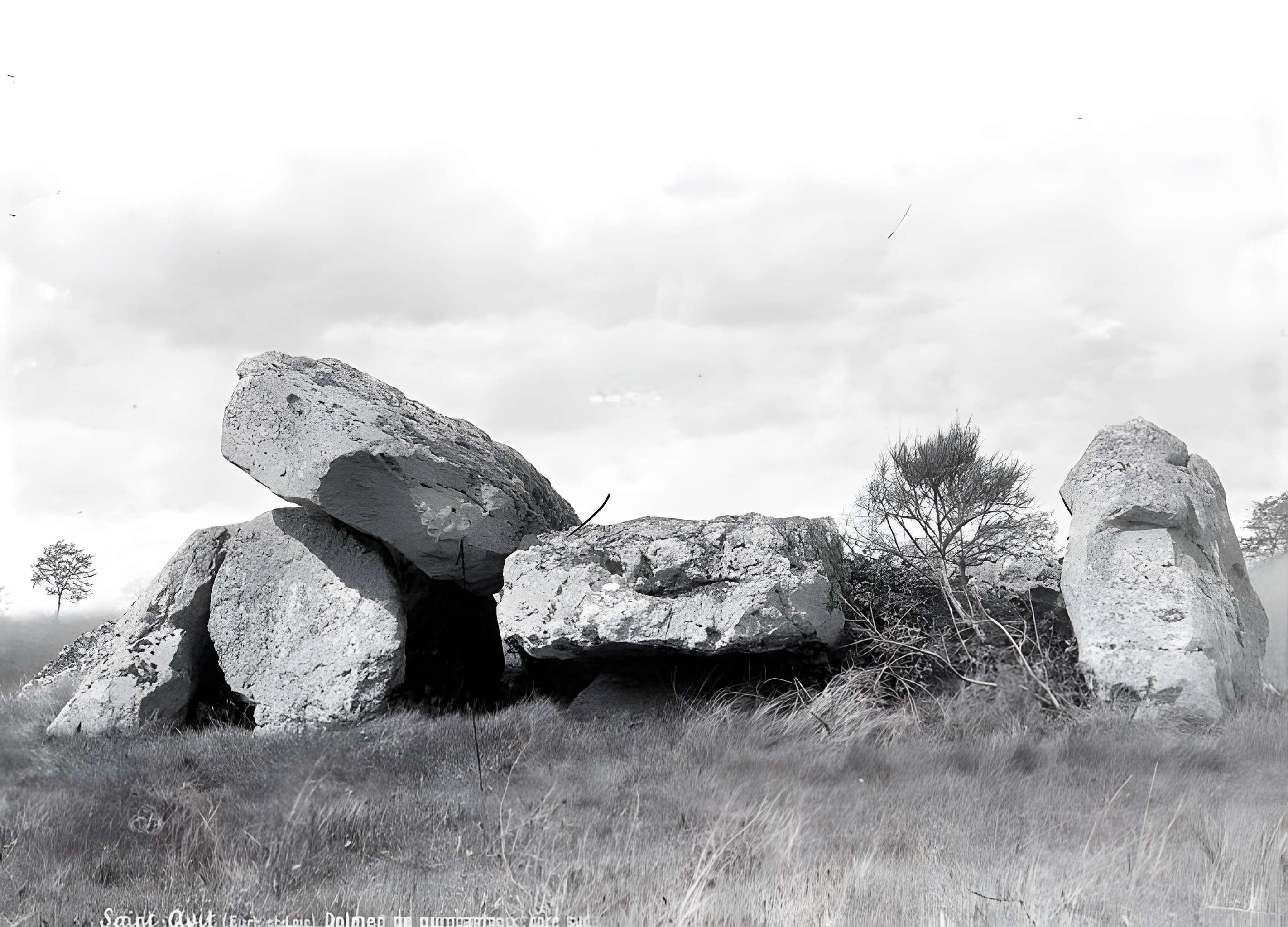 Dolmen de Quincampoix à Saint-Avit-les-Guespières