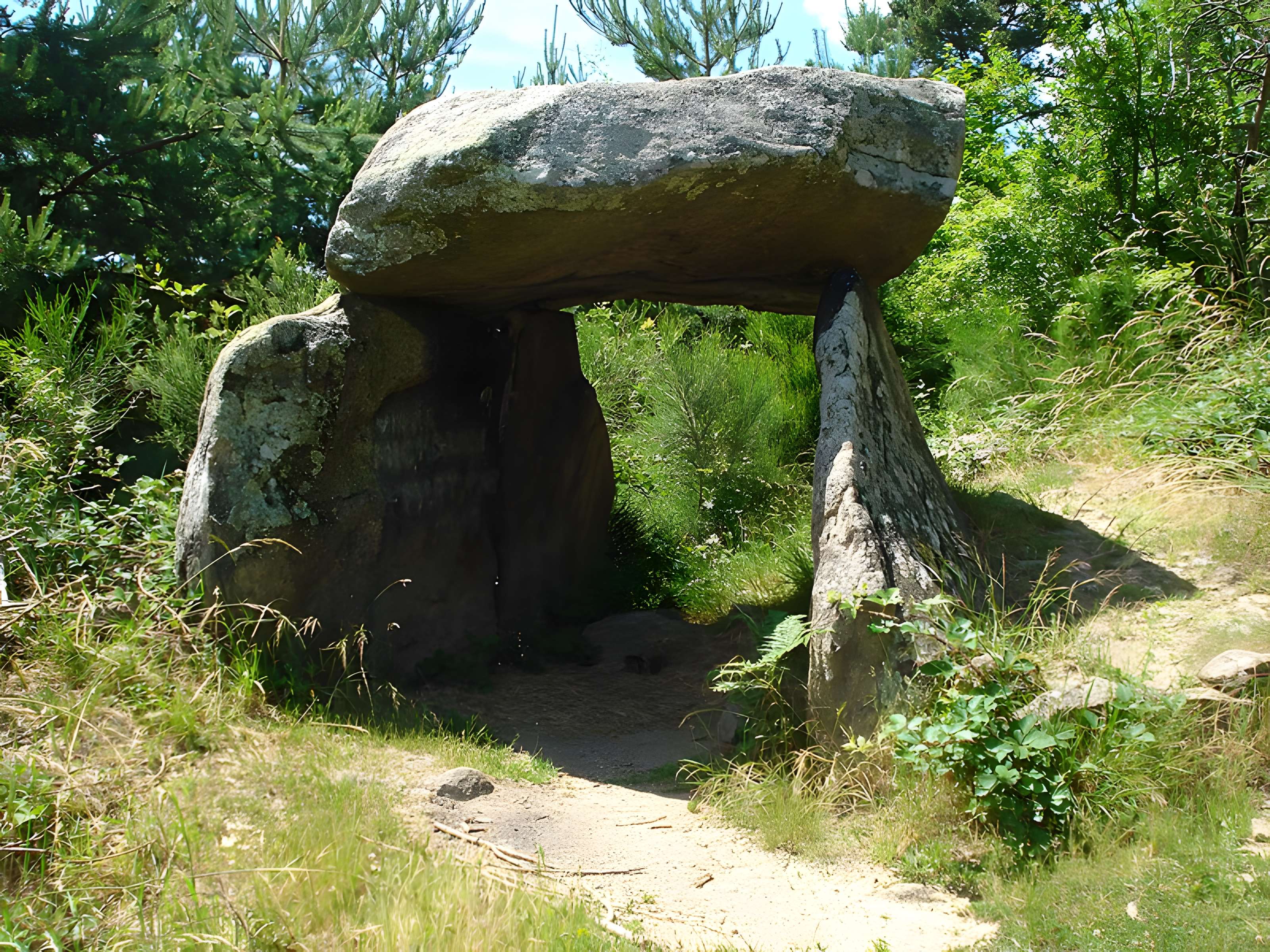 Dolmen de Roche-Cubertelle à Luriecq