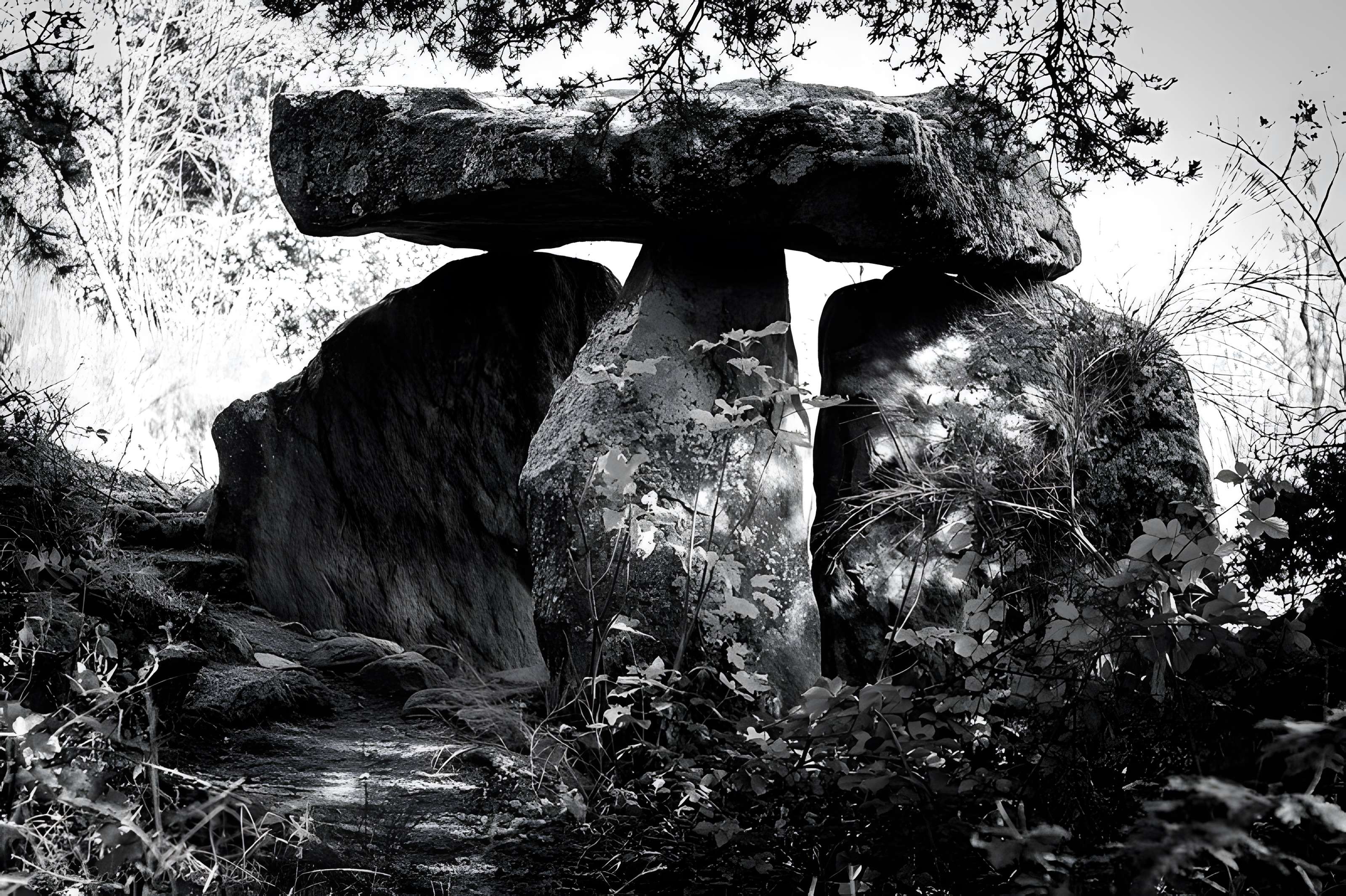 Dolmen de Roche-Cubertelle à Luriecq