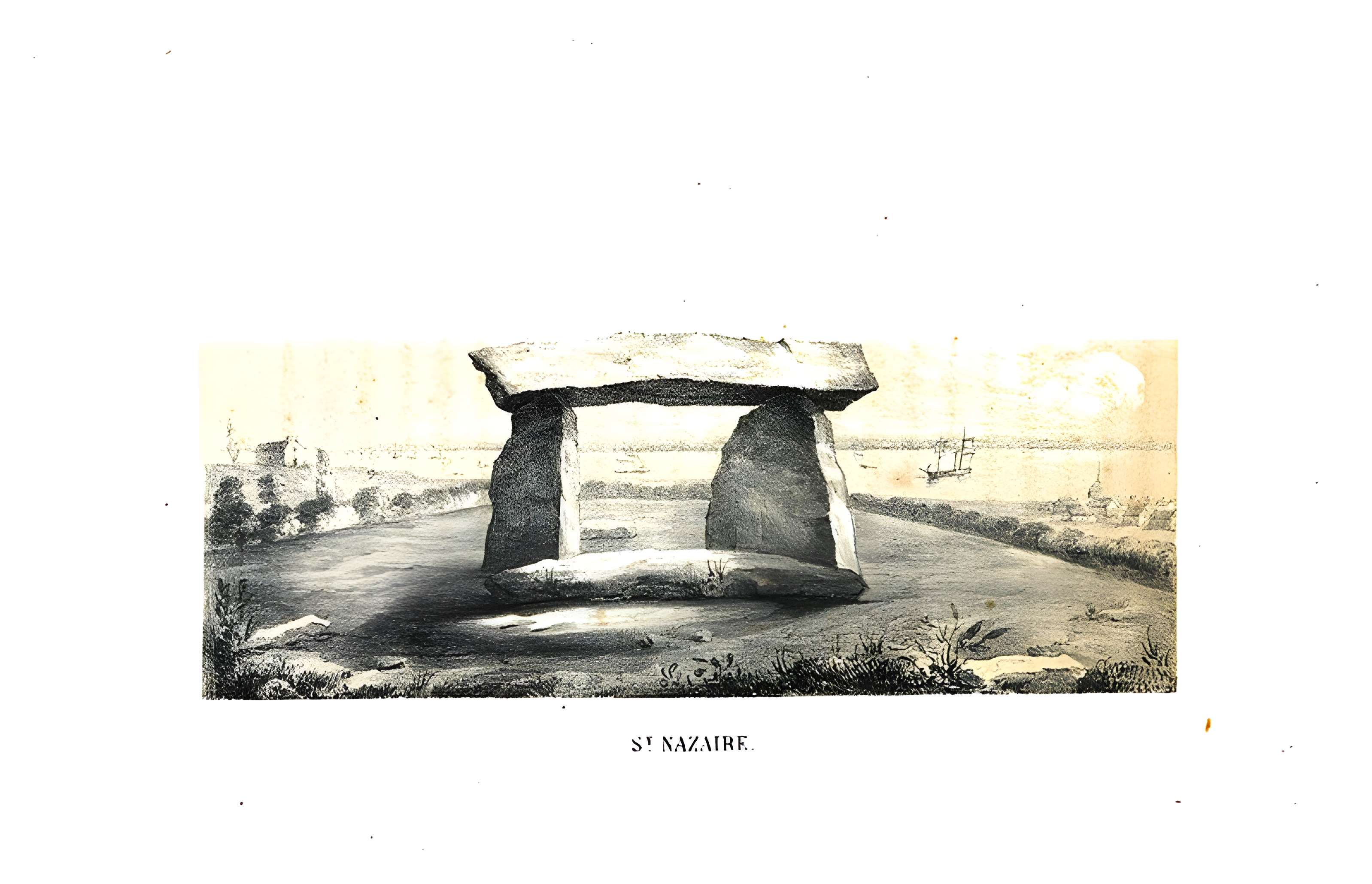 Dolmen des Trois Pierres à Saint-Nazaire