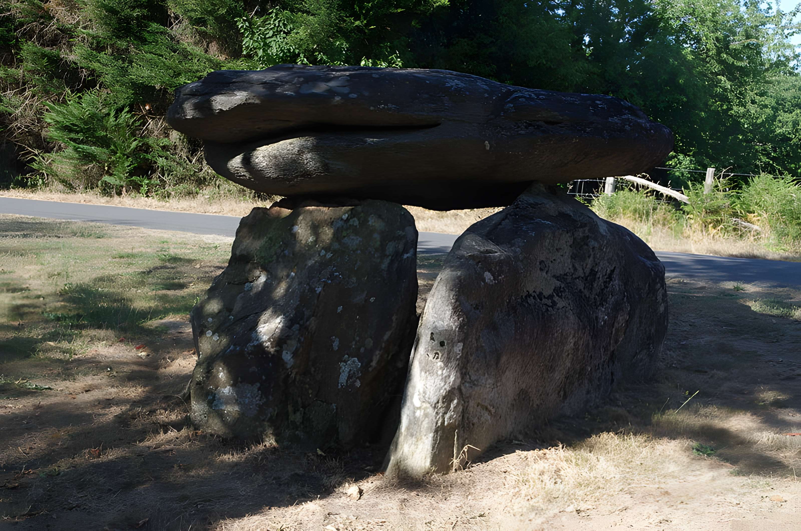 Dolmen dit La Pierre Levée à Saint-Laurent-sur-Gorre