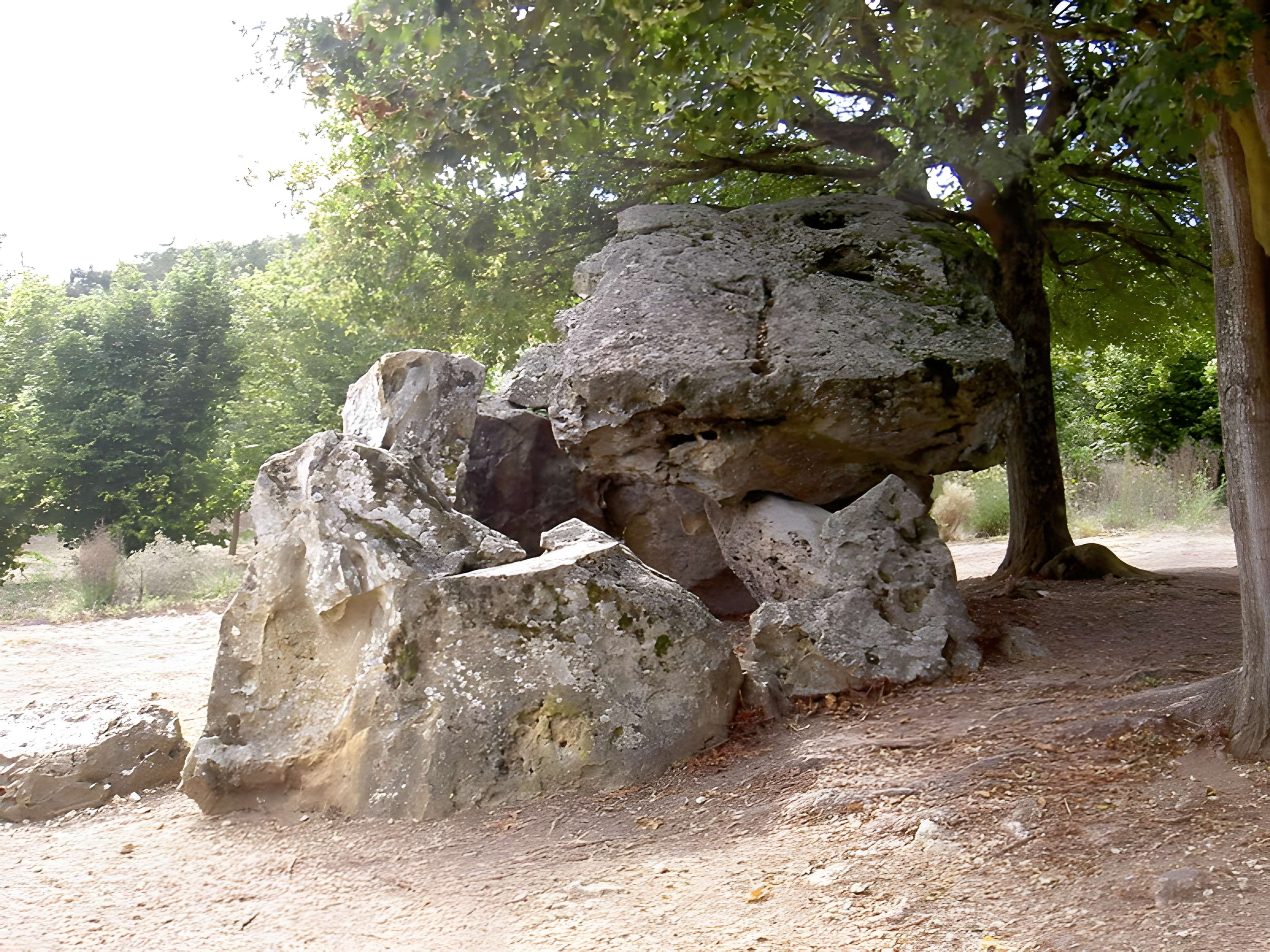 Dolmen dit Pierre Chaude à Paulmy 